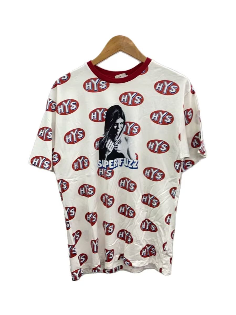 Hysteric Glamour "SUPER FUZZ' Patchwork Logo Ringer Tee Size US L / EU 52-54 / 3 - 1 Thumbnail