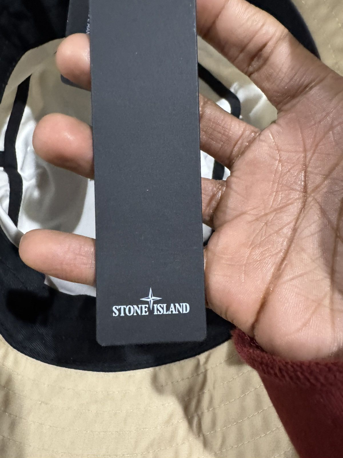 Stone Island × Supreme Supreme Stone Island Crusher Hat Tan Size ONE SIZE - 5 Thumbnail