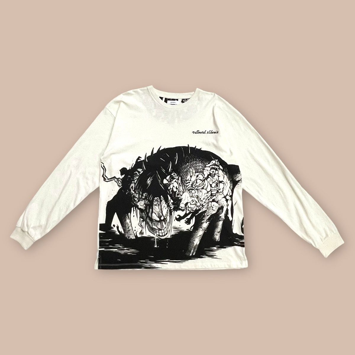 Anime Fullmetal Alchemist X Graniph Long Sleeve Shirt Size US L / EU 52-54 / 3 - 3 Thumbnail
