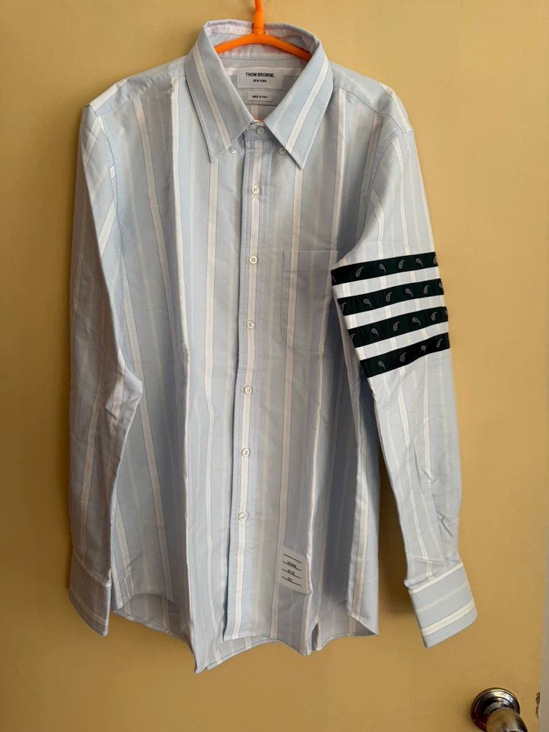 Thom Browne Thom browne Shirt 2504-Nextarrow Size US XL / EU 56 / 4 - 1 Thumbnail