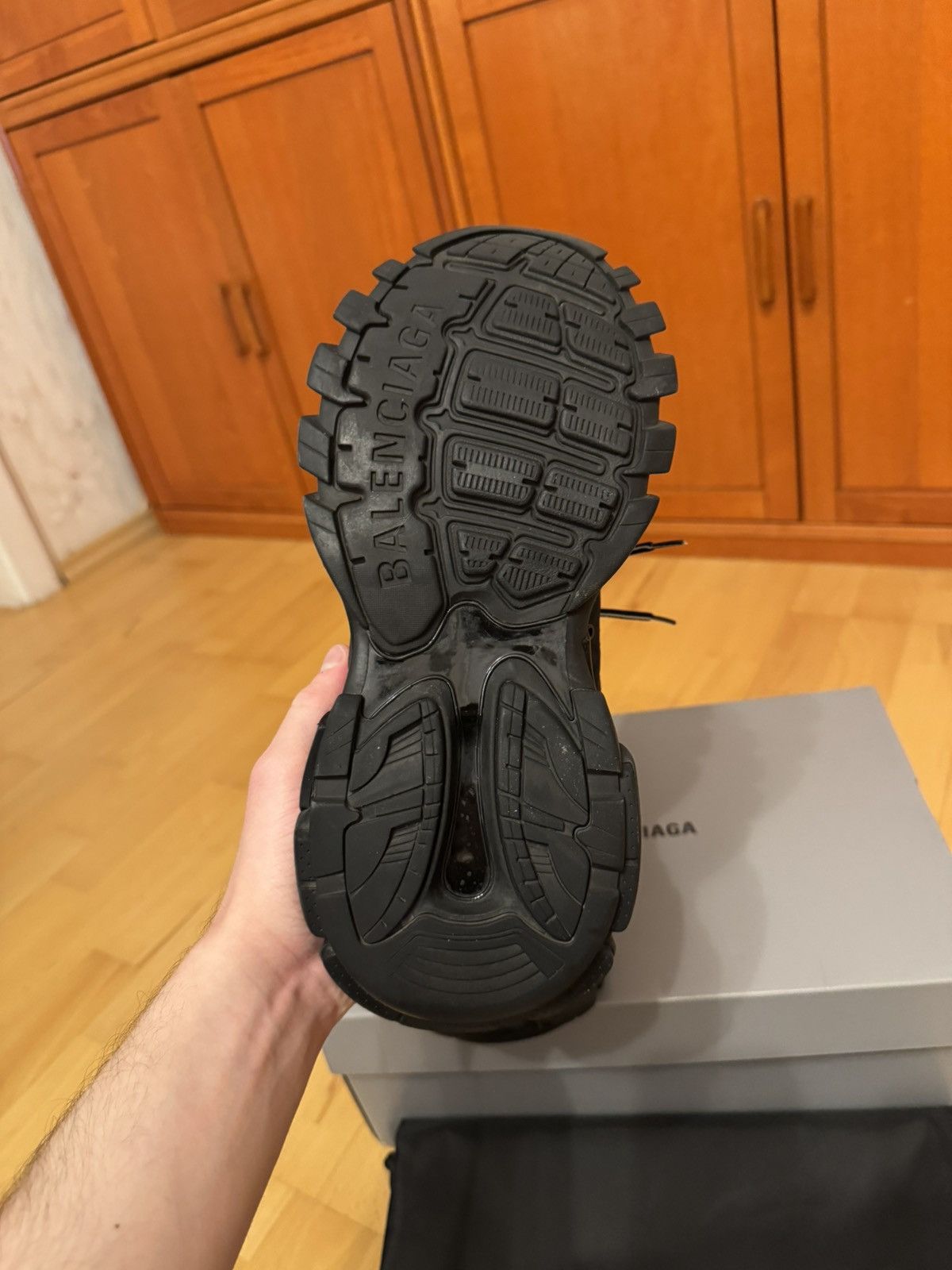 Balenciaga Balenciaga Track Triple Black Size US 9 / EU 42 - 9 Thumbnail