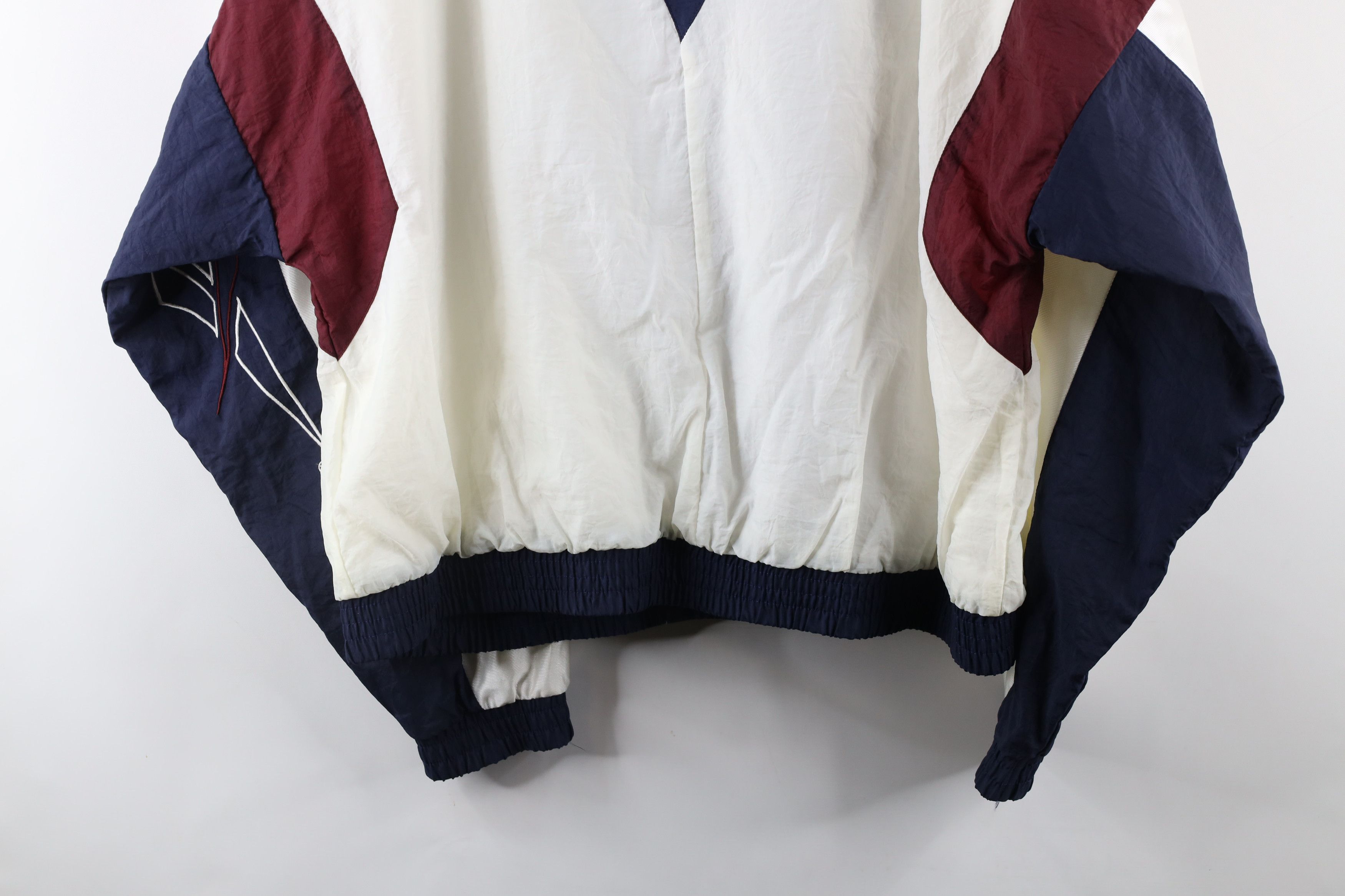 Reebok × Vintage Vintage 90s Reebok Block Big Logo Lined Windbreaker Jacket Size US L / EU 52-54 / 3 - 15 Thumbnail