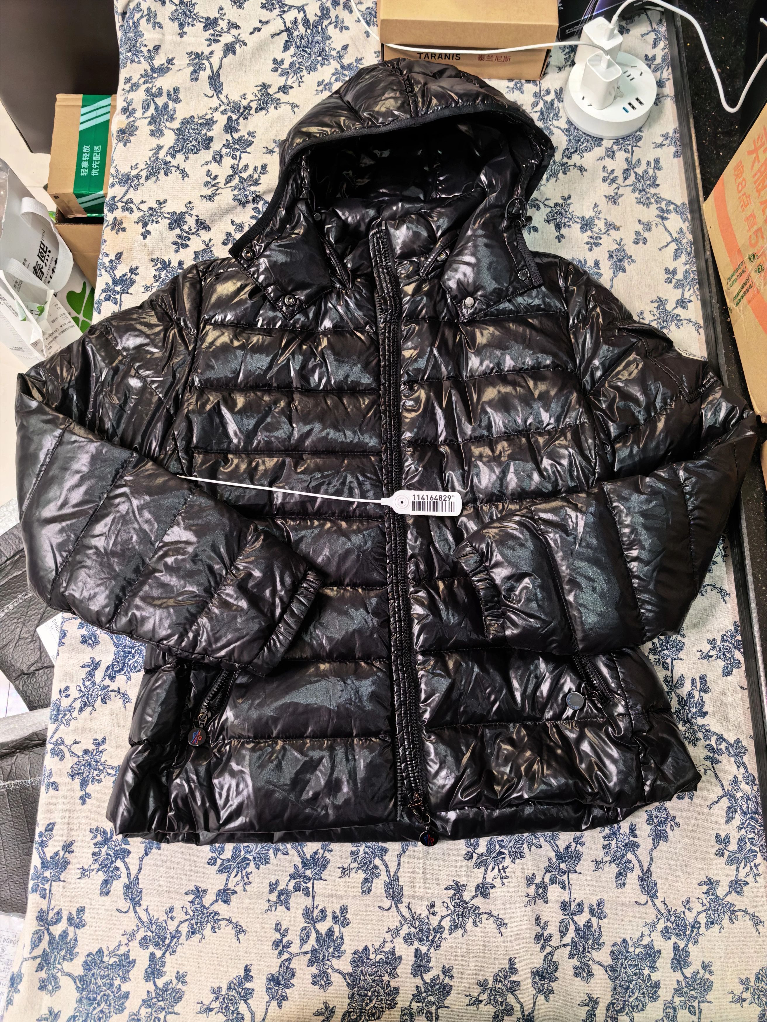 Moncler Moncler Bady Black Down Jacket Size 4 Size S / US 4 / IT 40 - 1 Thumbnail
