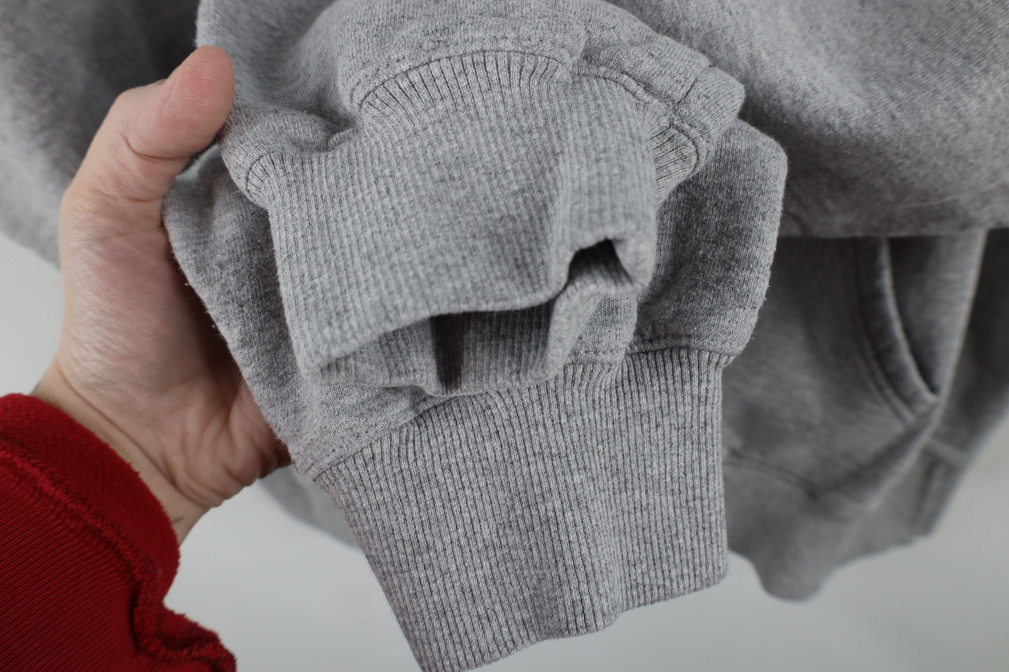 Champion × Vintage Vintage Champion Mens Logo Hoodie Sweatshirt Heather Gray Size US XL / EU 56 / 4 - 6 Thumbnail