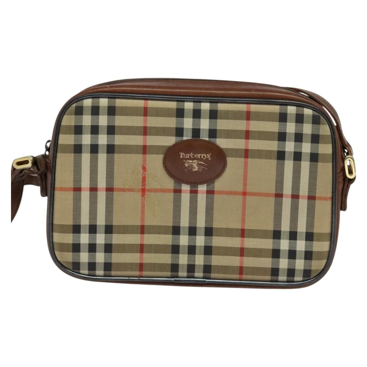 Burberry Burberry Camera Vintage Check Canvas Size ONE SIZE - 1 Thumbnail