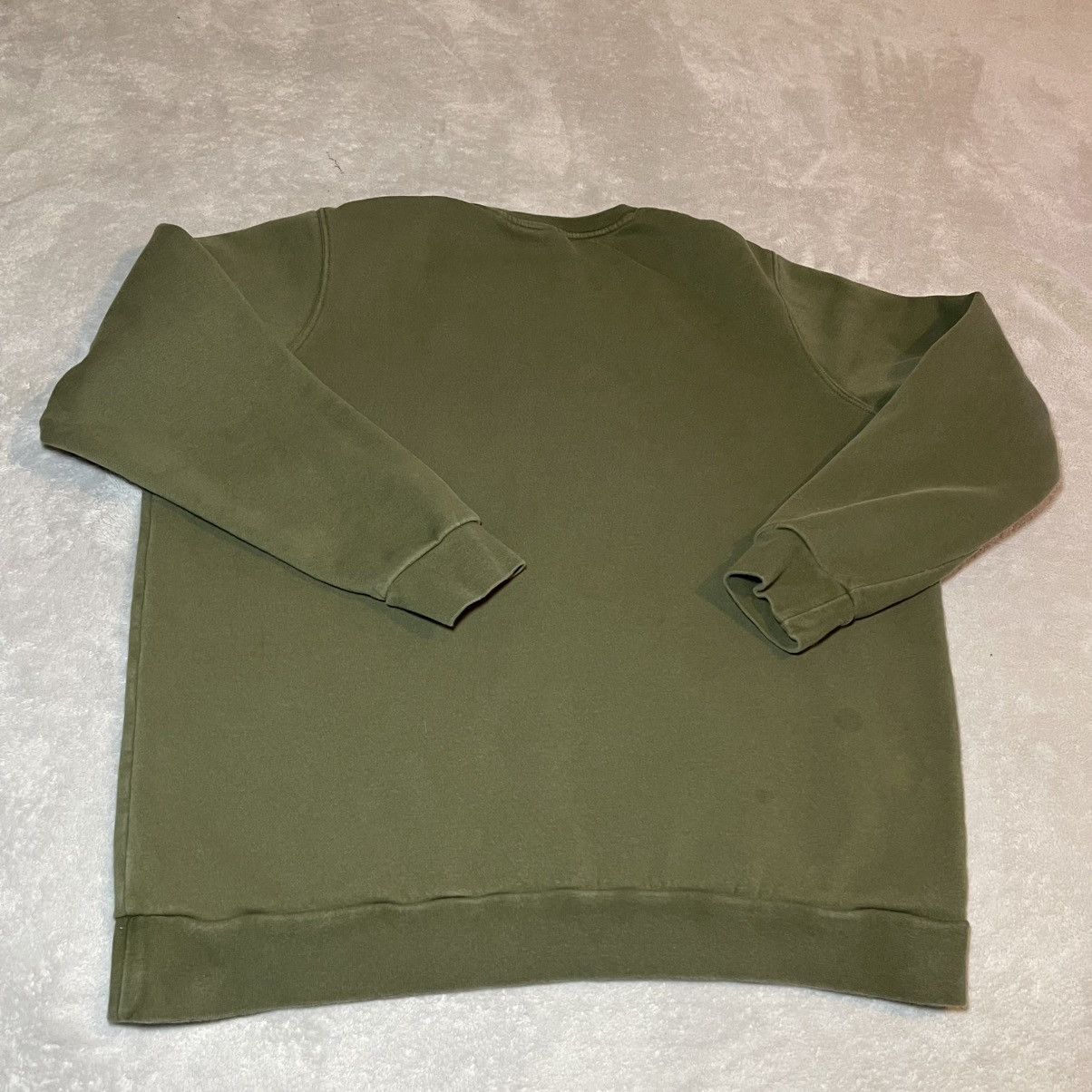 Under Armour Under Armour Men Rival Fleece Crewneck Green Wolf XL Sweater Size US XL / EU 56 / 4 - 2 Thumbnail