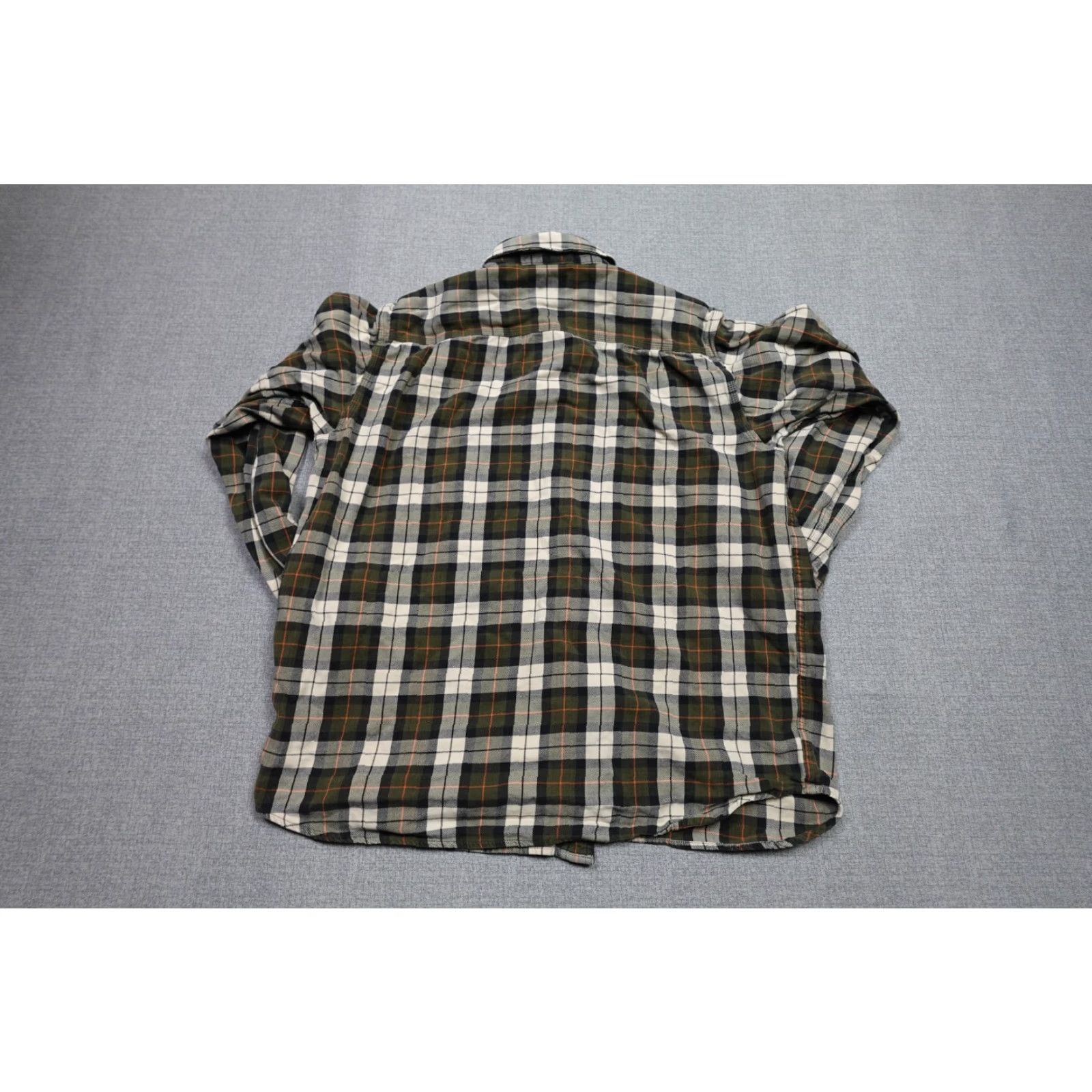 Carhartt Carhartt Shirt Mens Medium Brown Trumball Flannal Plaid Button-Front Workwear Cotton Canvas Button-Up Casual Mens 90s USA Model Sportsman | Carhartt Size US L / EU 52-54 / 3 - 5 Thumbnail