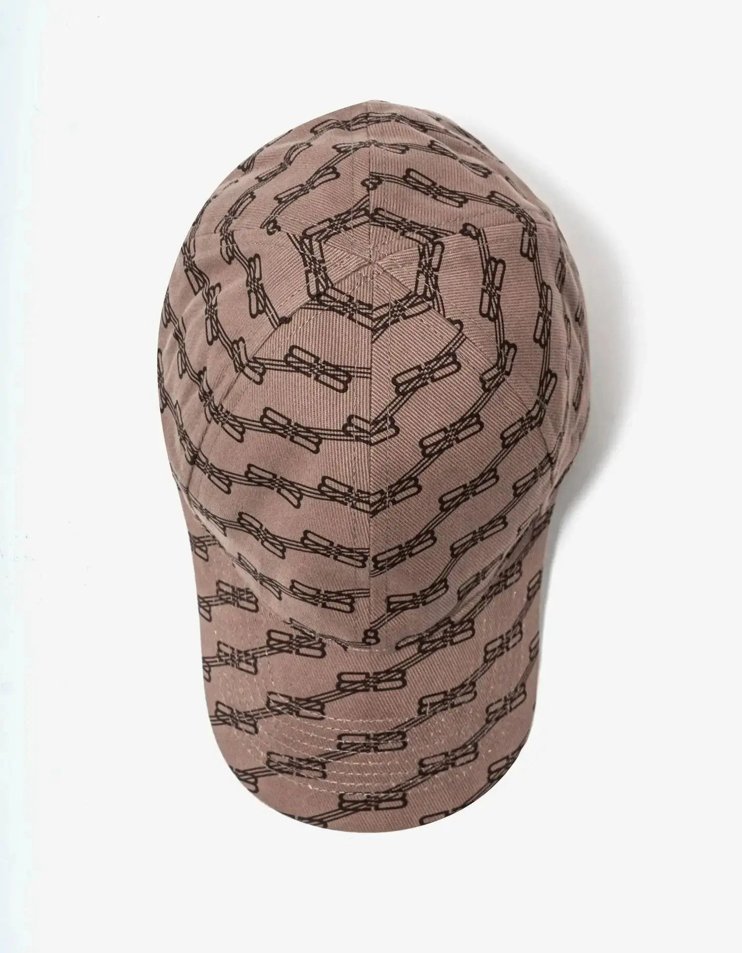 Balenciaga o1la1rc1a0924 Size: S / BB Monogram Cap in Brown Size ONE SIZE - 3 Thumbnail