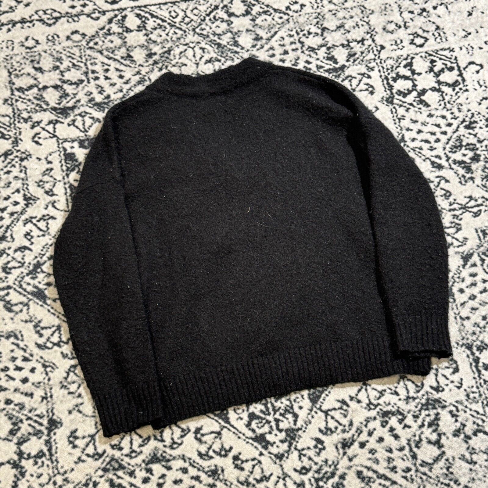 Moss × Vintage Moss Copenhagen Unisex Black Mohair Sweater Size S Size US S / EU 44-46 / 1 - 11 Thumbnail