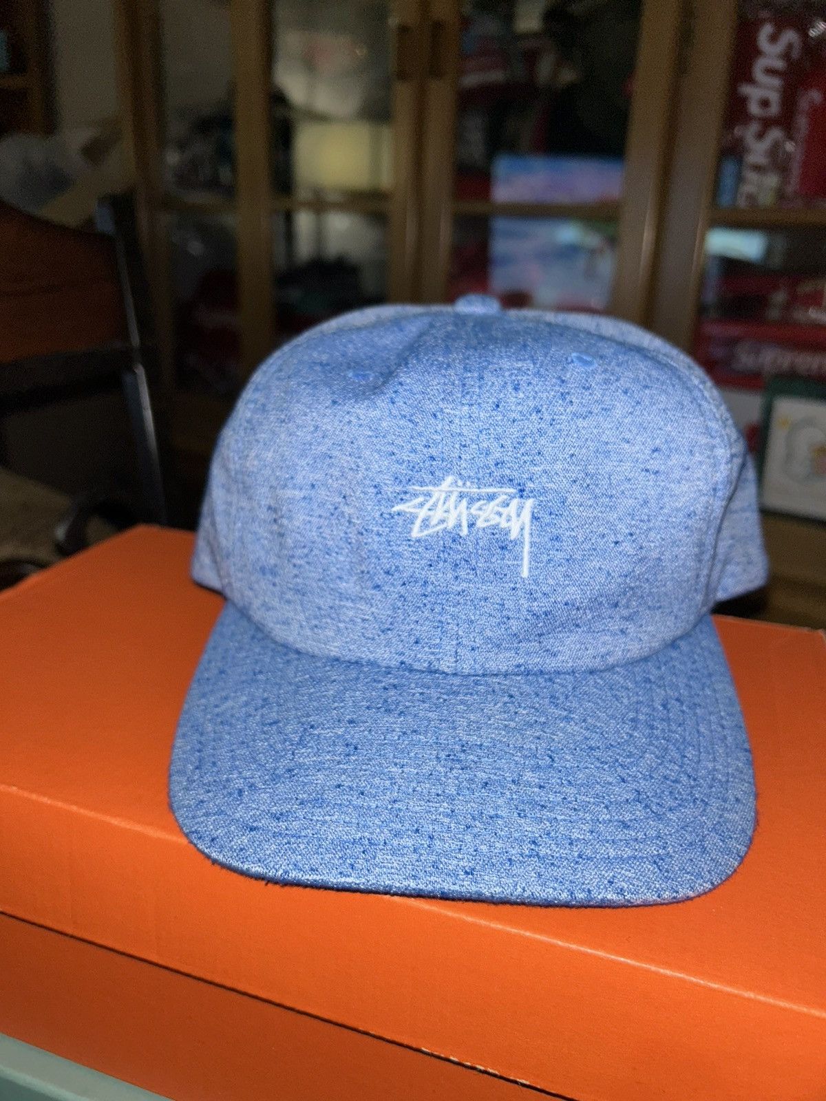 Stussy SAMPLE Stussy Stock Melange Strapback Hat RARE CAP NEW Size ONE SIZE - 1 Thumbnail