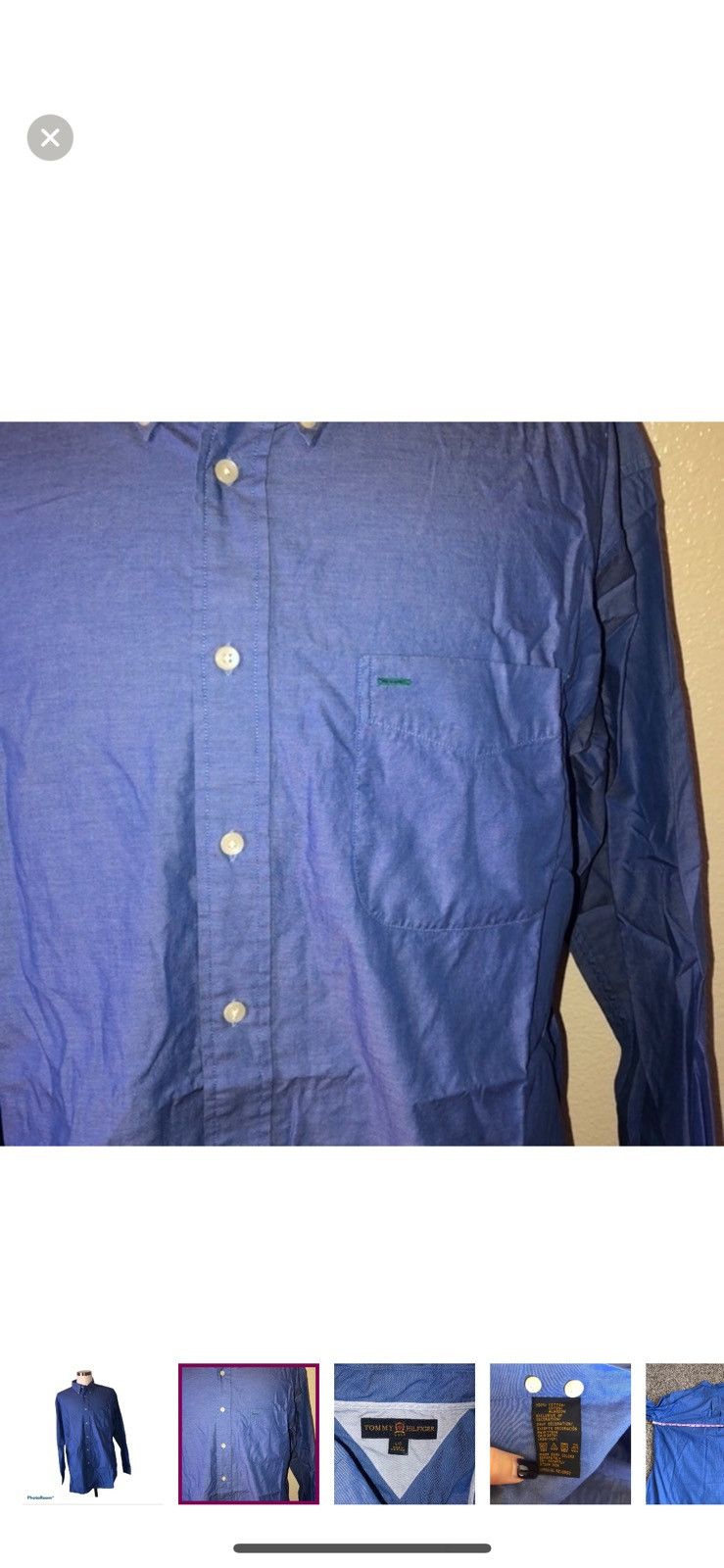 Tommy Hilfiger Tommy Hilfiger large button down golf shirt Size US L / EU 52-54 / 3 - 4 Thumbnail