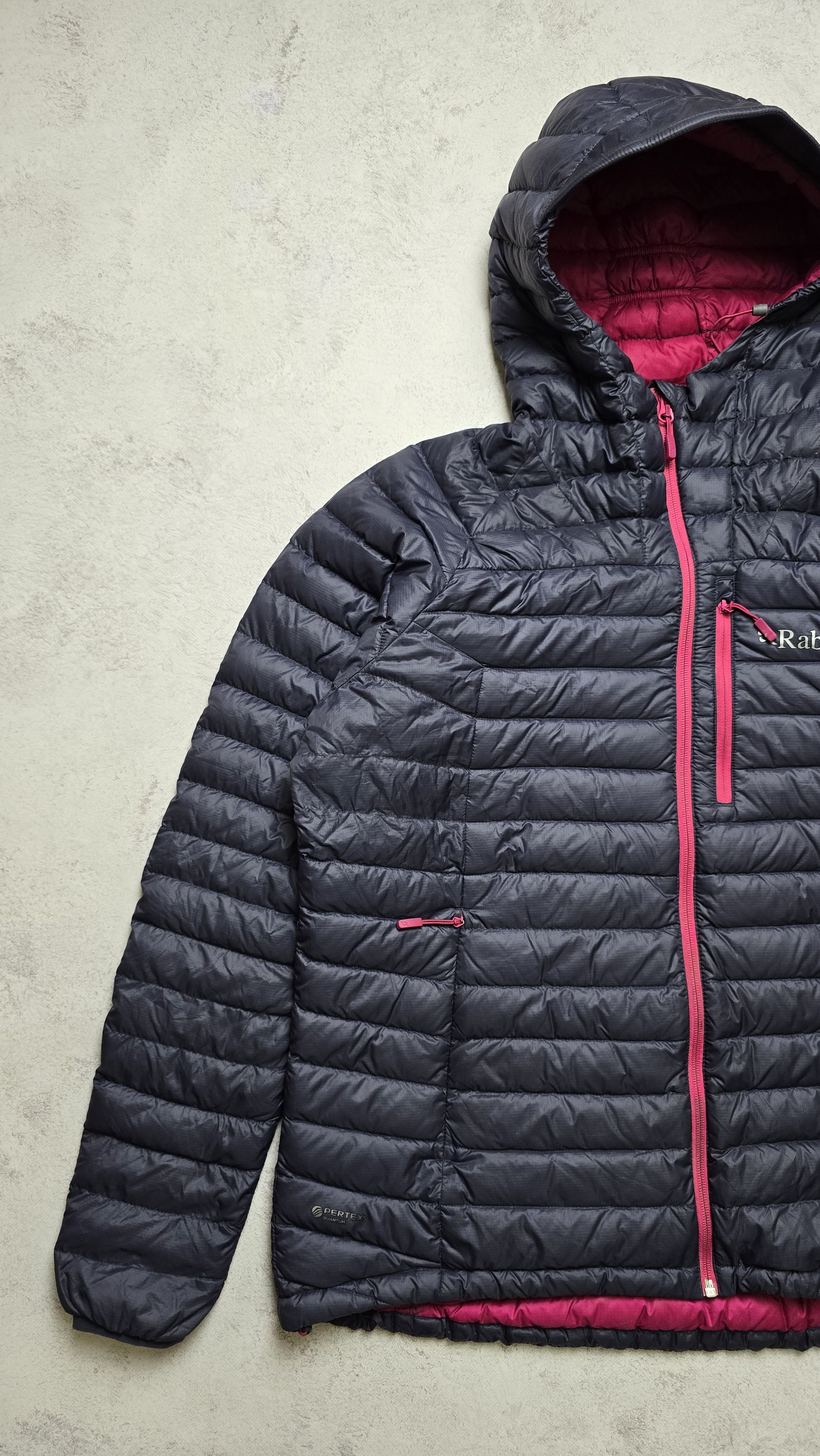 Rab Microlight Alpine Down Jacket Hooded Puffer Pertex Quantum Size XXL / US 16-18 / IT 52-54 - 8 Thumbnail