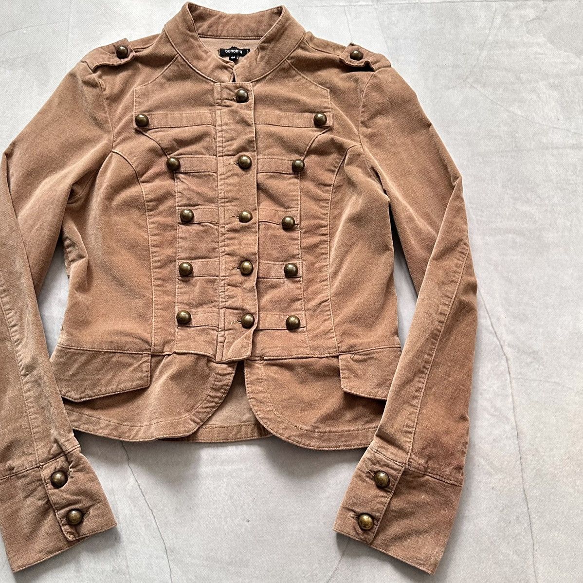 Hysteric Glamour × Undercover 00s Napoleon Military Jacket Coat PPFM LGB Balmain Vibe Size M / US 6-8 / IT 42-44 - 2 Thumbnail