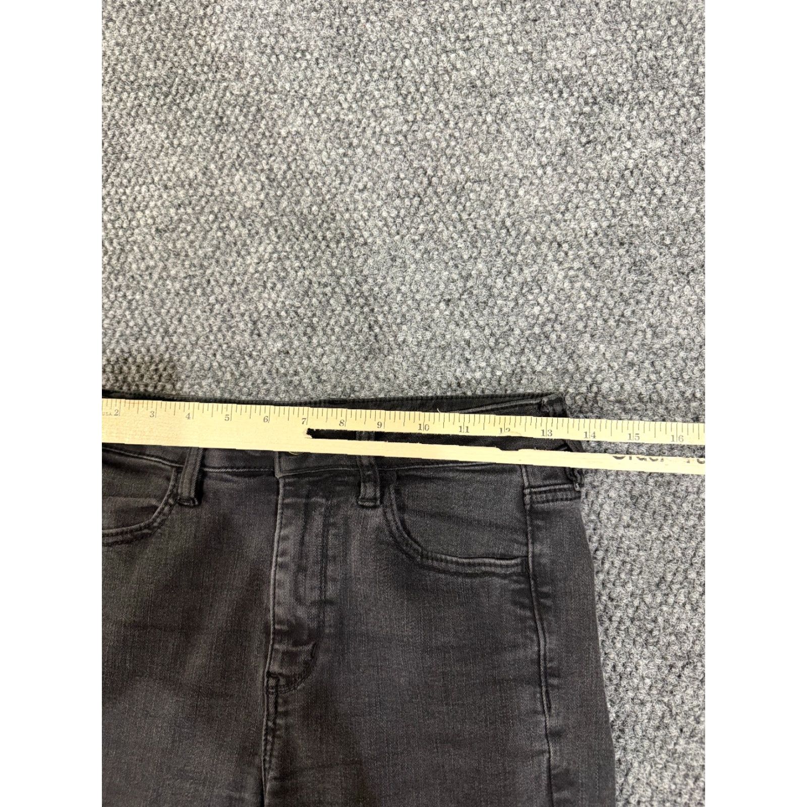American Eagle Outfitters American Eagle Outfitters Jeans Womens 4 Black Skinny Distressed Stretch Denim High Rise Jeans Size 27" / US 4 / IT 40 - 6 Thumbnail