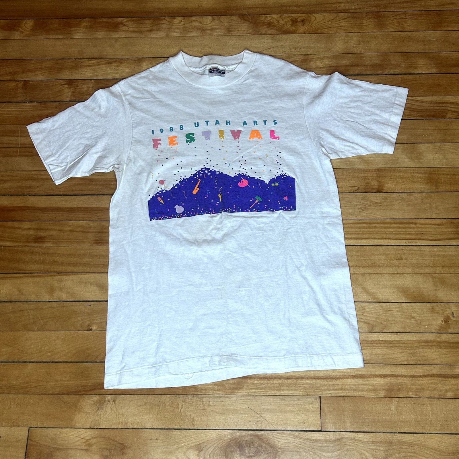 Hanes Vintage 1988 Utah Arts Festival T-Shirt Medium Size US M / EU 48-50 / 2 - 1 Thumbnail