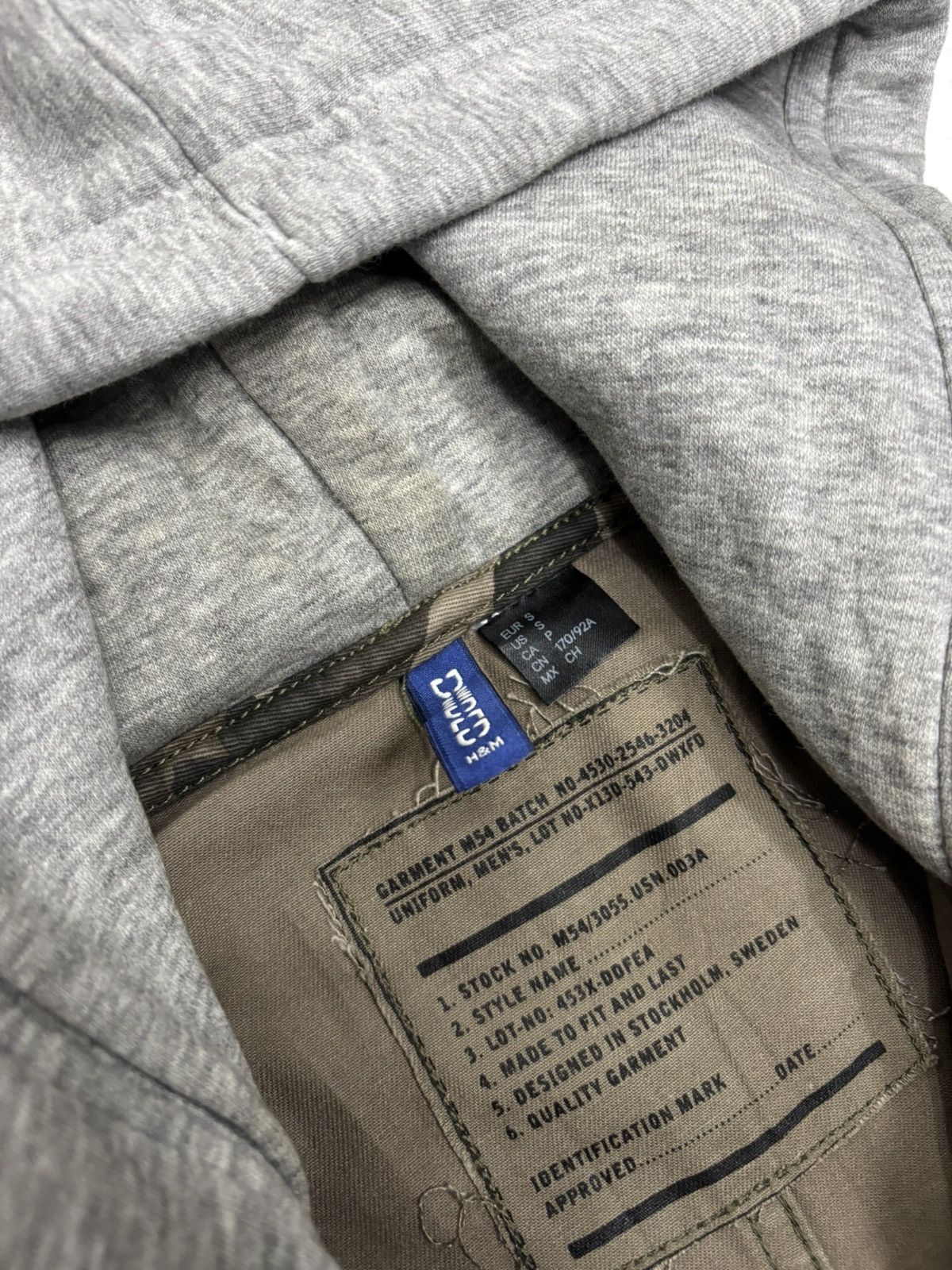 H&M × Hysteric Glamour RARE❤️‍🔥USANYC CAMO MILITARY PARKA WITH HOOD STYLE Size US S / EU 44-46 / 1 - 12 Thumbnail