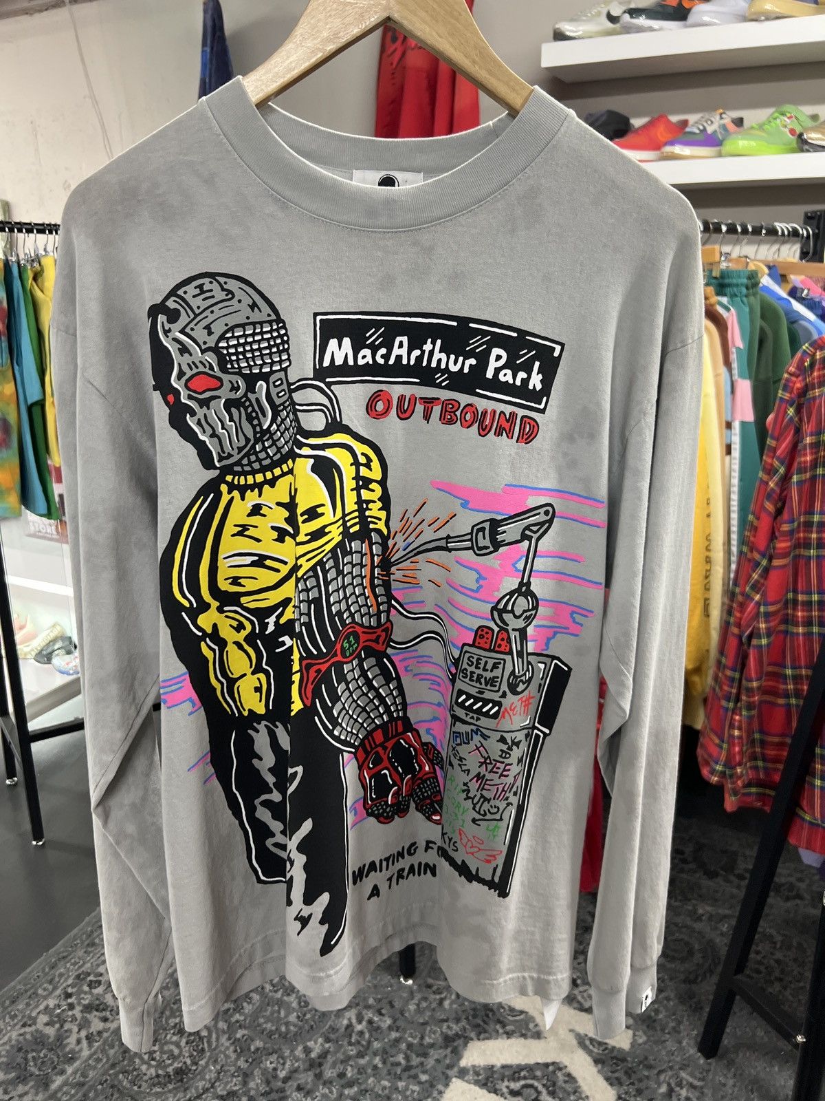 Warren Lotas Warren Lotas MacArthur Park Long Sleeve Tee Size US M / EU 48-50 / 2 - 1 Thumbnail
