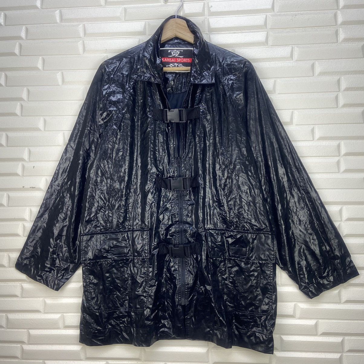 Japanese Brand × Kansai Yamamoto × Vintage Vintage Kansai Sports Buckle Light Jacket Size US L / EU 52-54 / 3 - 1 Thumbnail