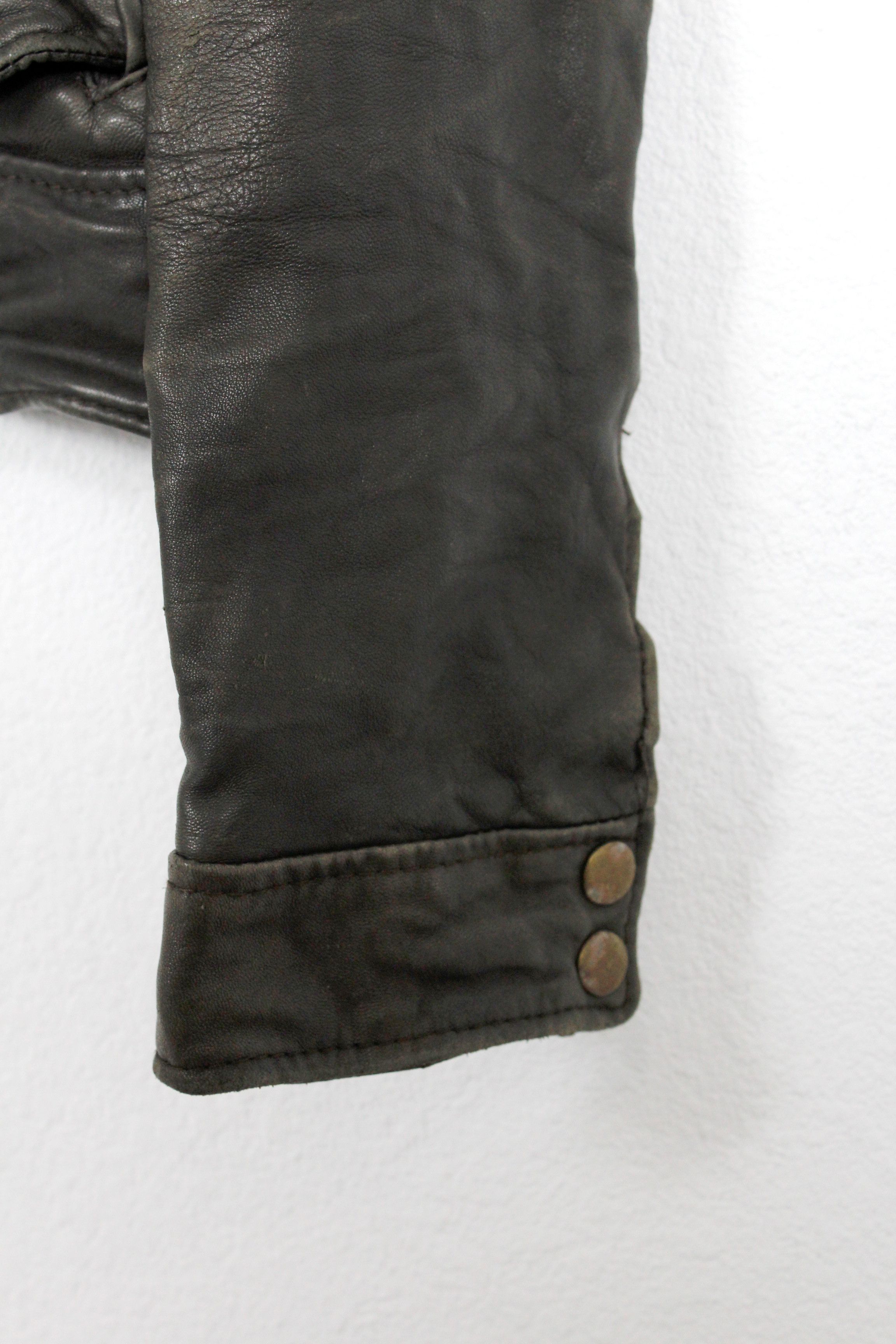 Allsaints Allsaints Avant Garde Distressed Biker Leather Jacket Size US S / EU 44-46 / 1 - 5 Thumbnail