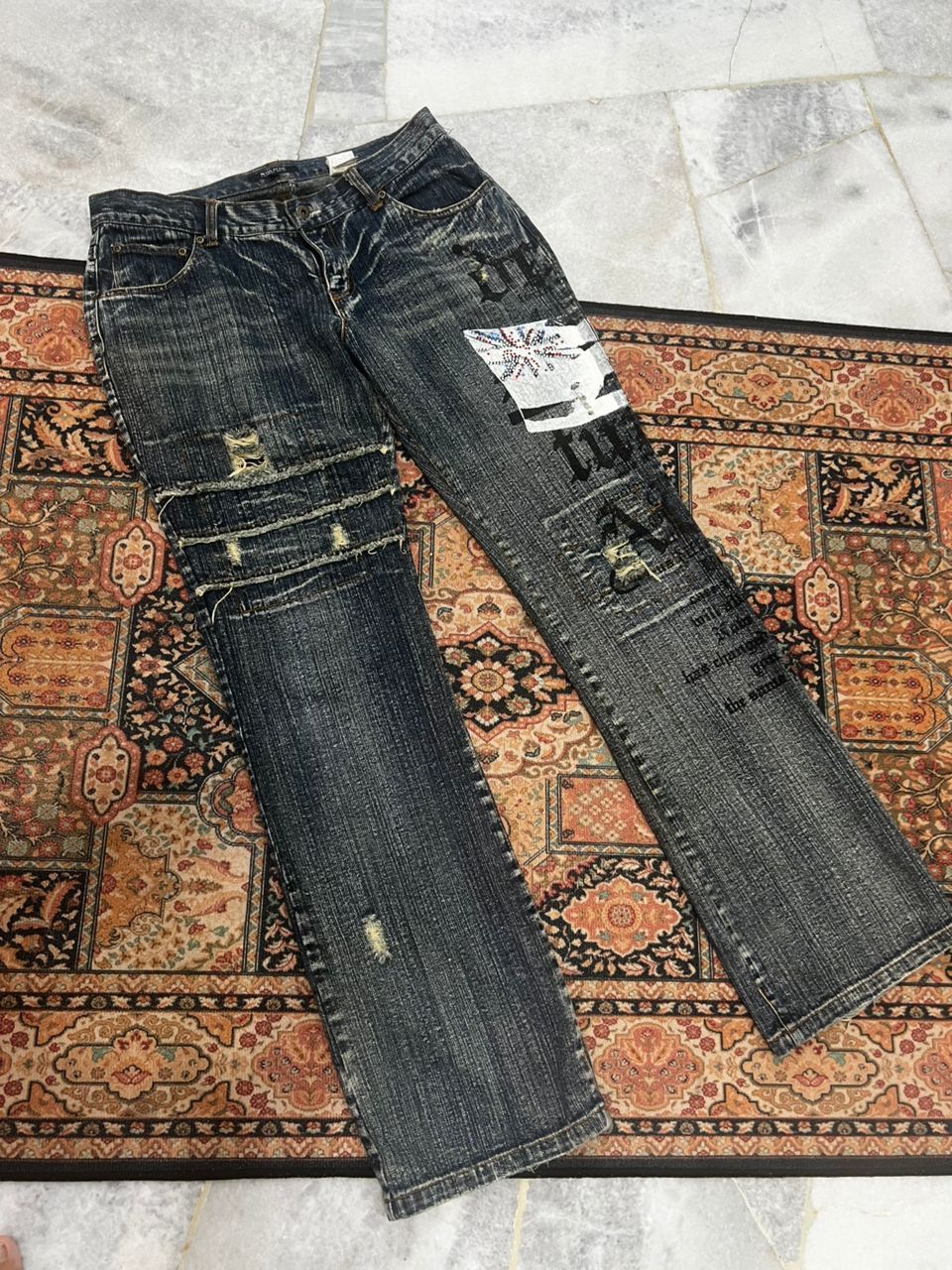Hysteric Glamour × In The Attic Japanese Brand In the Attic Punk Design Size US 33 - 2 Thumbnail