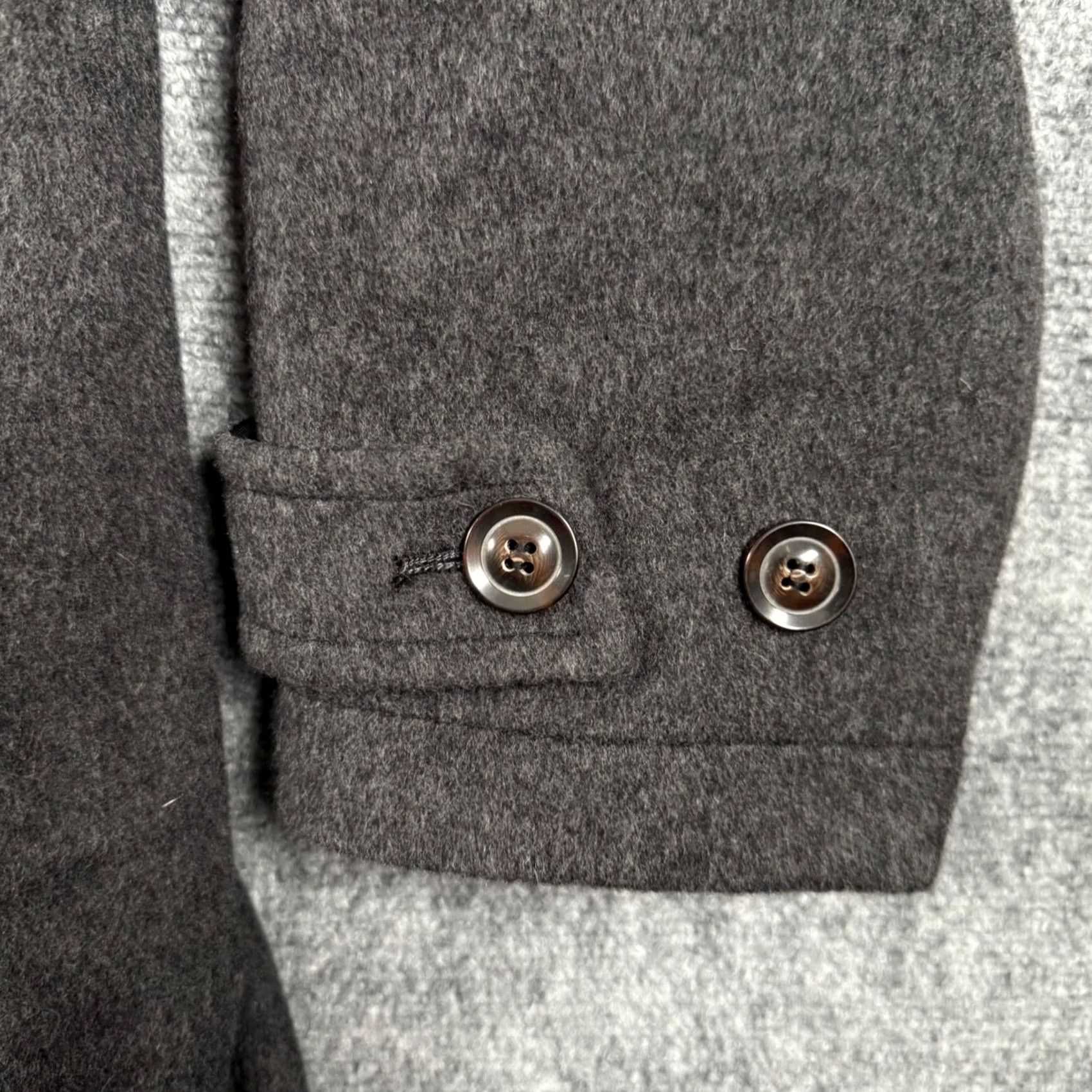 Vintage VINTAGE Alberto Ballini Car Coat Overcoat Wool Blend Button Front Jacket XXL Gray Coat Men’s Wool Coat Business Casual Adult 2XL Size US XXL / EU 58 / 5 - 3 Thumbnail