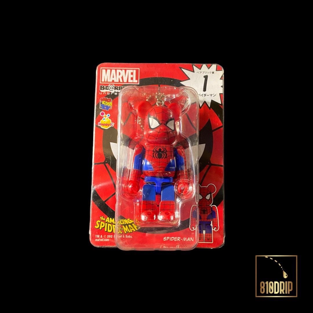 Marvel Comics Bearbrick × Marvel Spider-Man Happy Lottery #1 100% Size ONE SIZE - 1 Thumbnail
