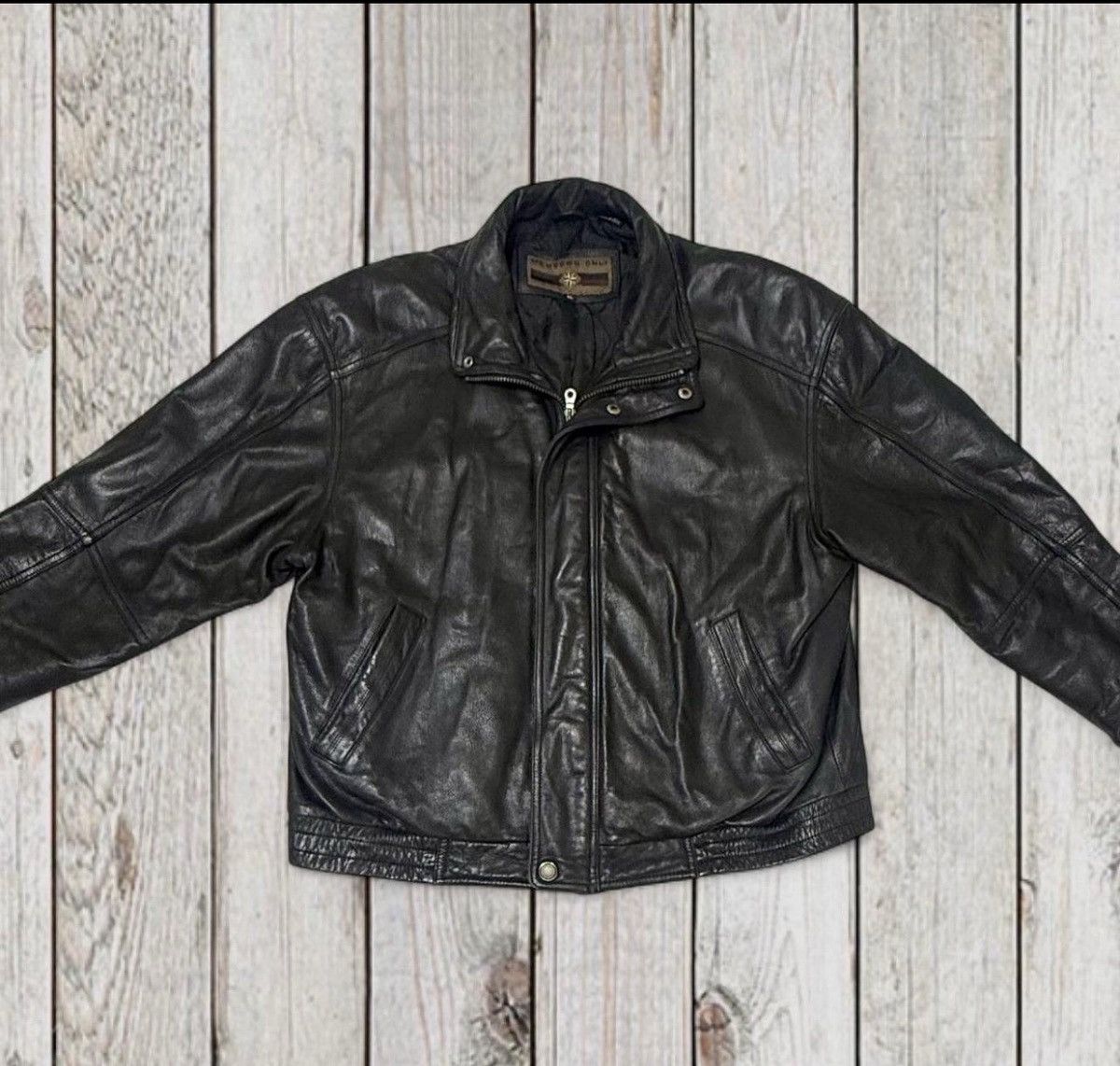 Members Only Vintage Members Only Genuine Leather Jacket – XL Size US XL / EU 56 / 4 - 4 Thumbnail