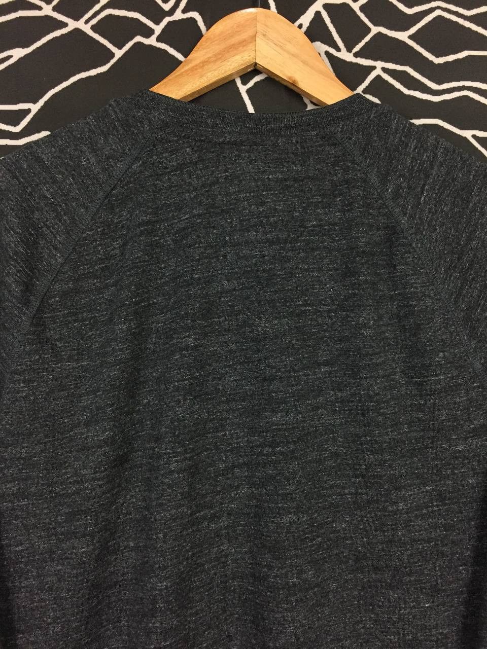 Gap × Vintage GAP Plain Casual Marled Hanley Neck Longsleeve Tee Size US M / EU 48-50 / 2 - 8 Thumbnail