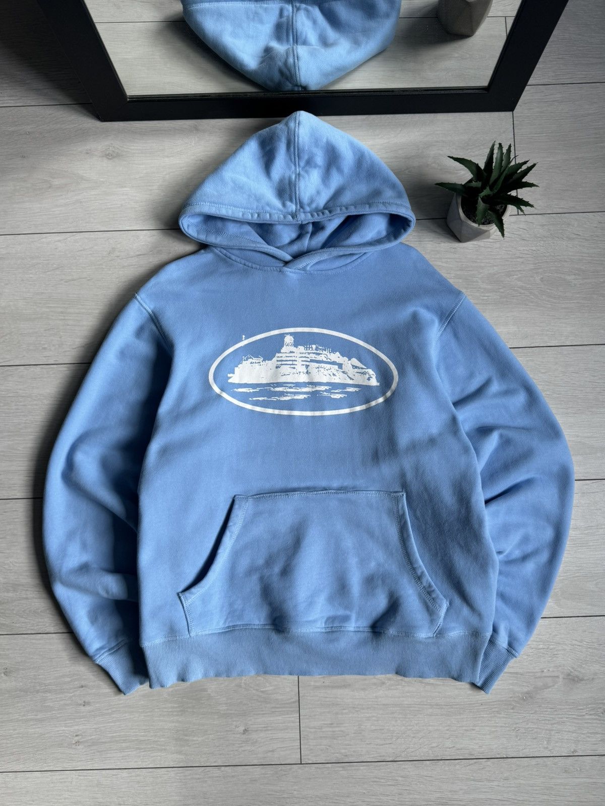Corteiz Corteiz Navy Zip Up Hoodie | Grailed