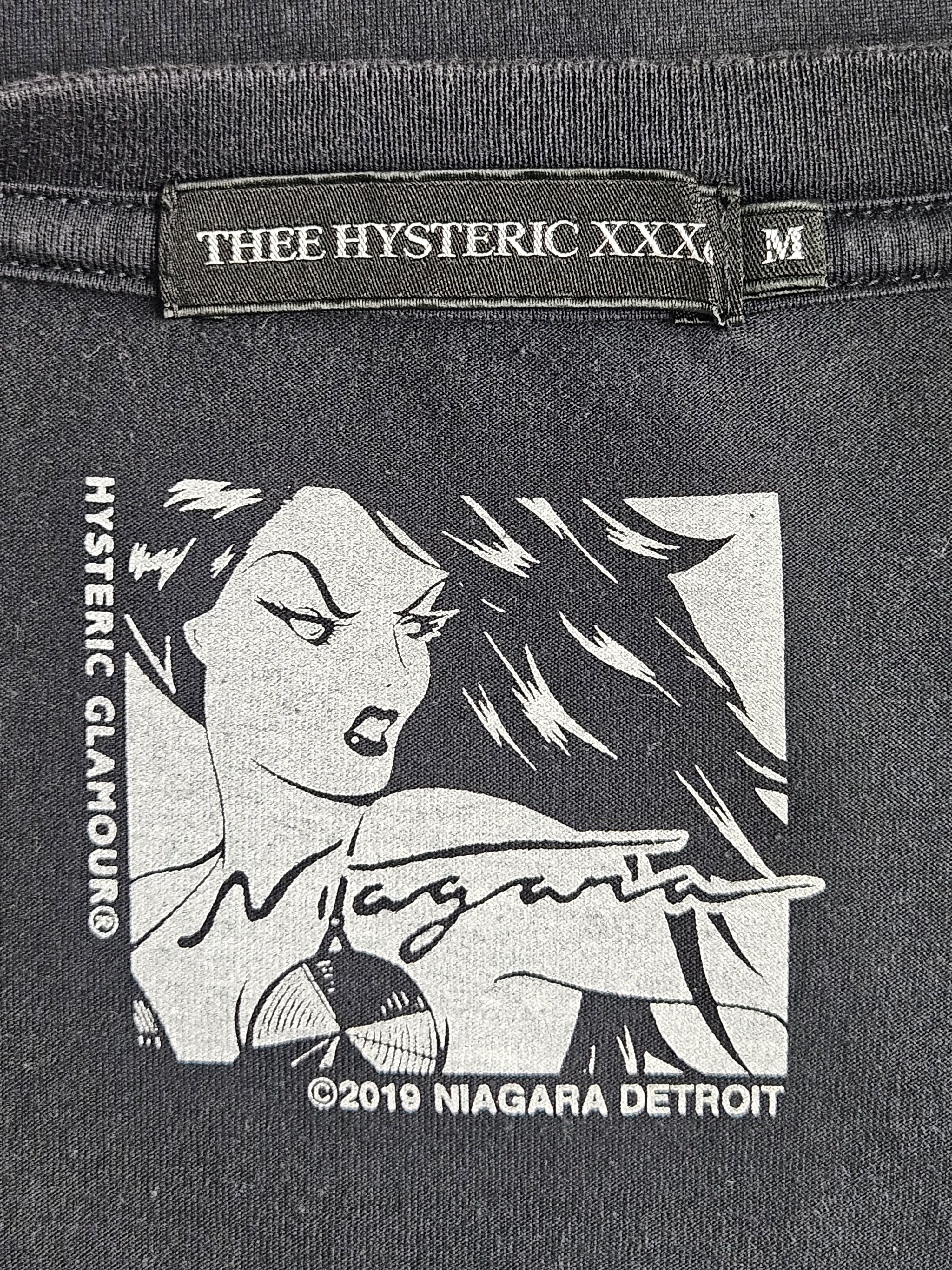 Hysteric Glamour Hysteric Glamour Thee Hysteric Niagara Detroit Endure Tee Size US M / EU 48-50 / 2 - 4 Thumbnail