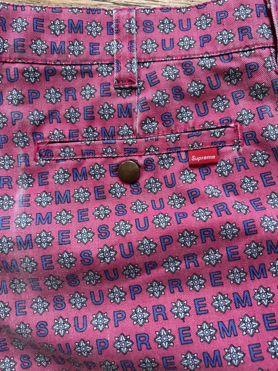 Supreme Pink supreme shorts Size US 32 / EU 48 - 3 Thumbnail
