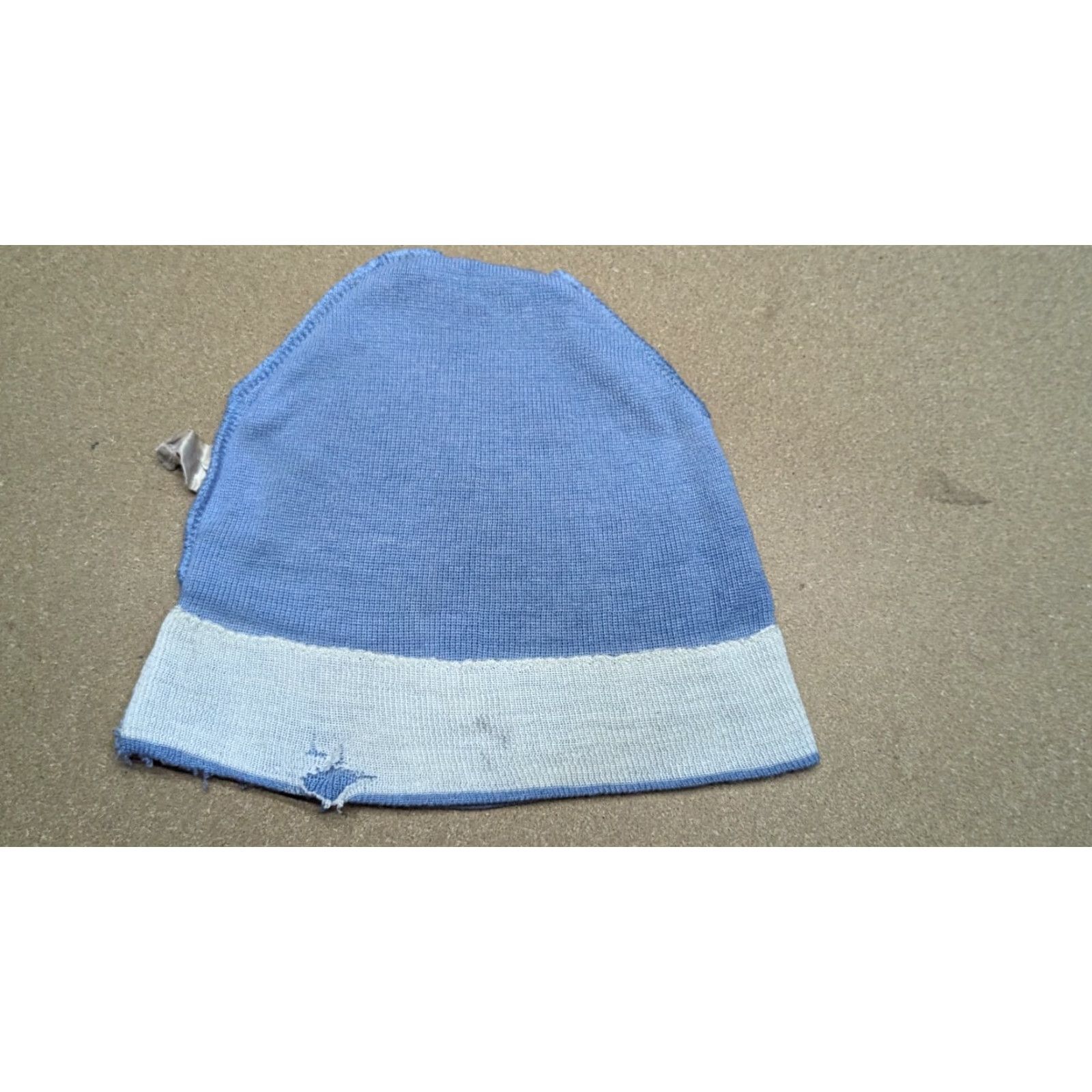 Adidas VINTAGE Adidas Beanie Hat One Size West Germany Lined Blue Trefoil Unisex Adults Size ONE SIZE - 2 Thumbnail