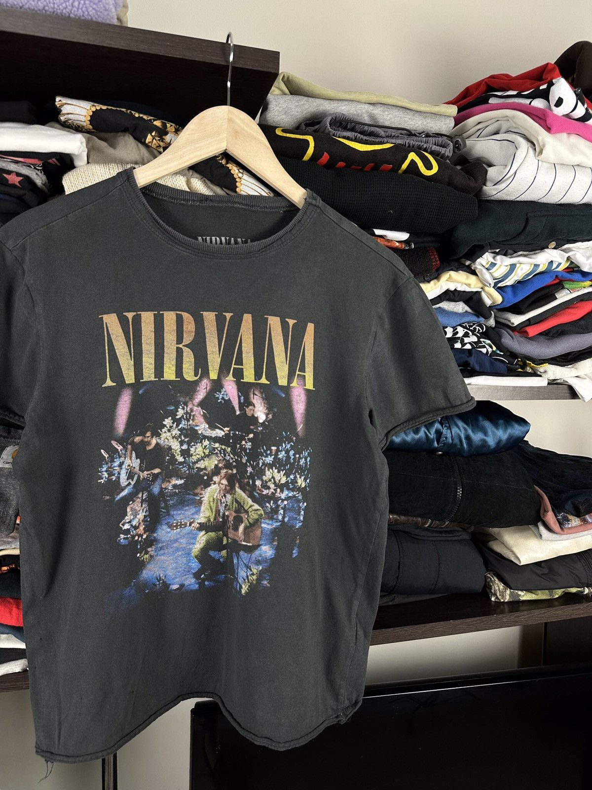 Band Tees × Nirvana × Vintage Vintage Nirvana Band Tee Size US M / EU 48-50 / 2 - 3 Thumbnail