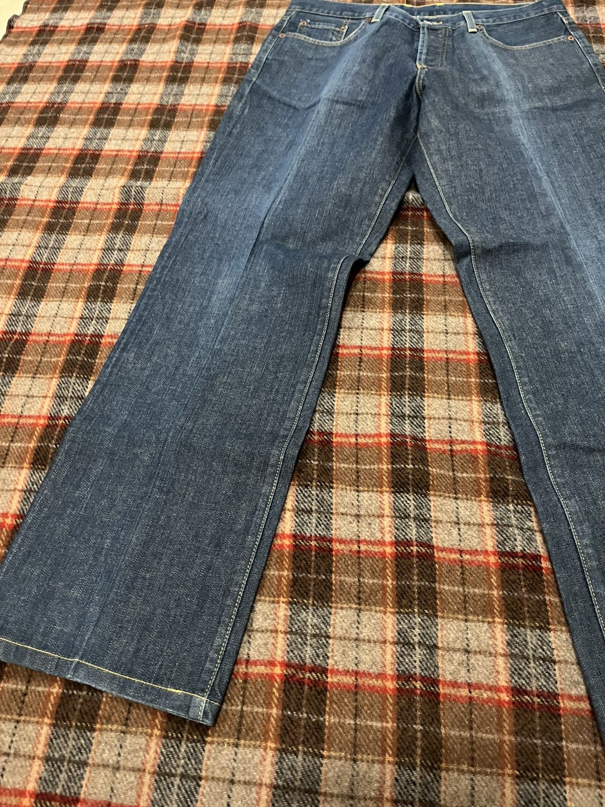 Levi's × Lucky Brand × Vintage Vintage 90’s made in USA lucky brand Starched Jeans Size US 34 / EU 50 - 2 Thumbnail