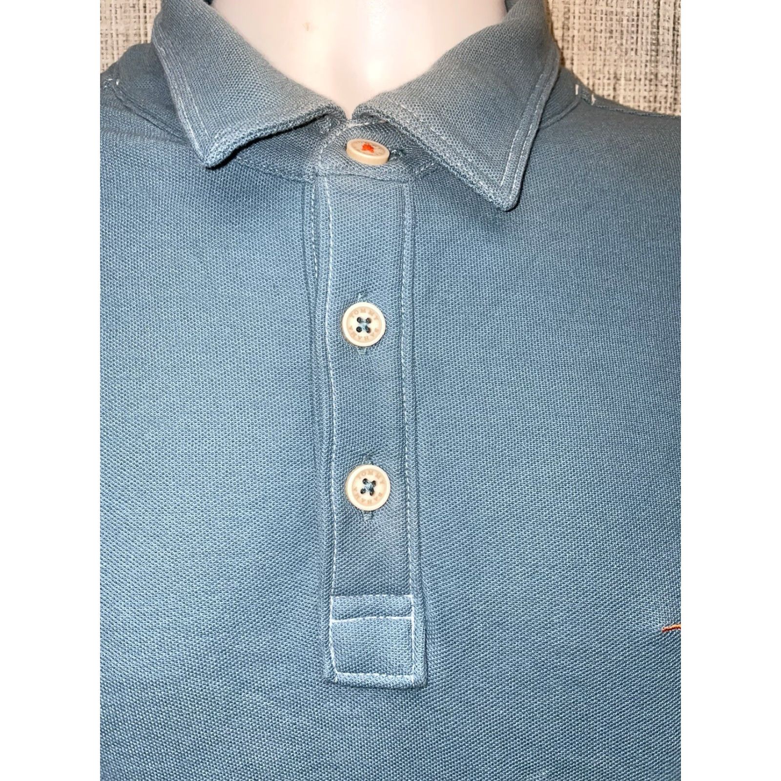 Tommy Bahama Tommy Bahama Island Zone Light Blue Golf Polo Mens L Size US L / EU 52-54 / 3 - 2 Thumbnail