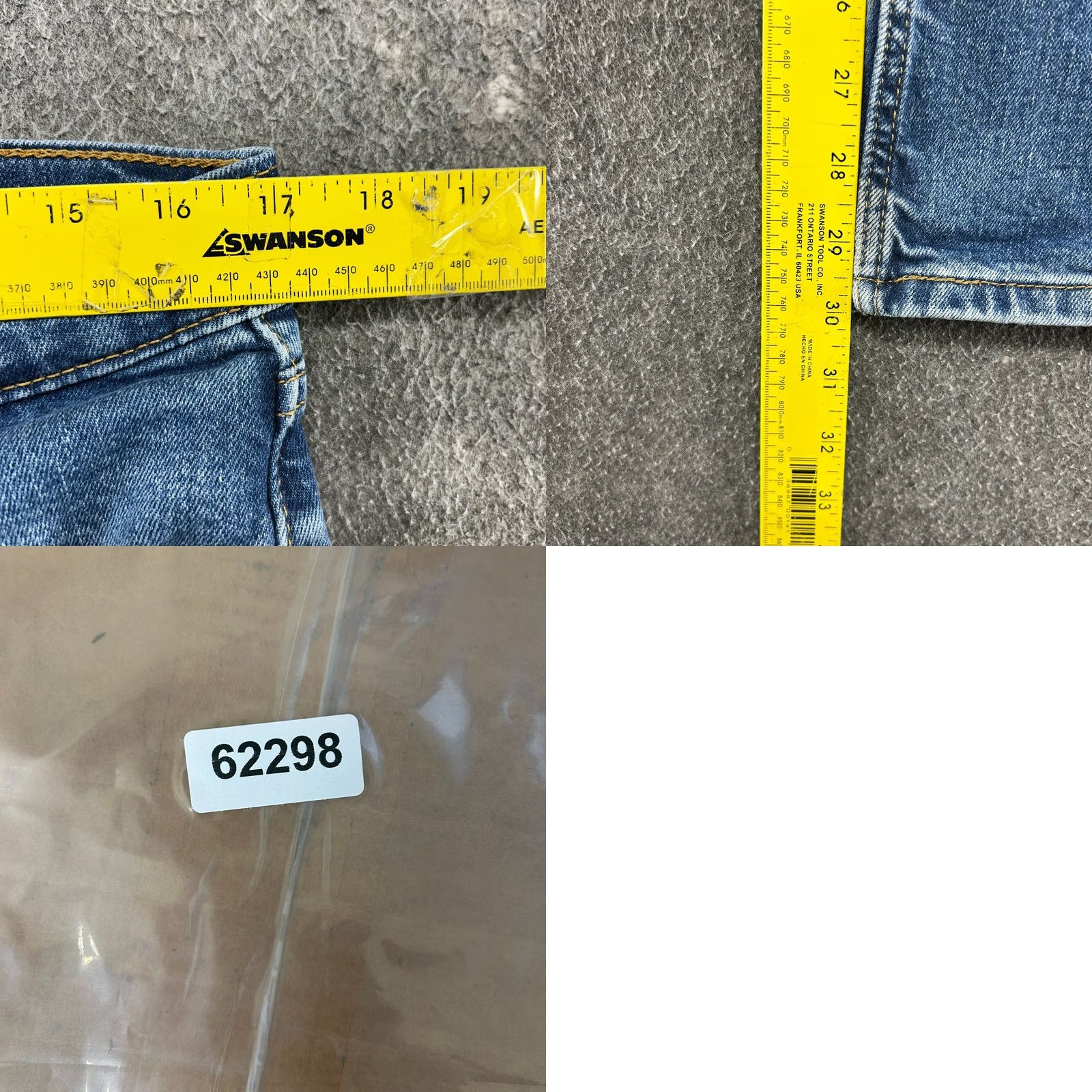 Levi's Levi's 511 Jeans Mens 34x30 Blue Skinny Slim Medium Wash Stretch Denim Size US 34 / EU 50 - 8 Thumbnail