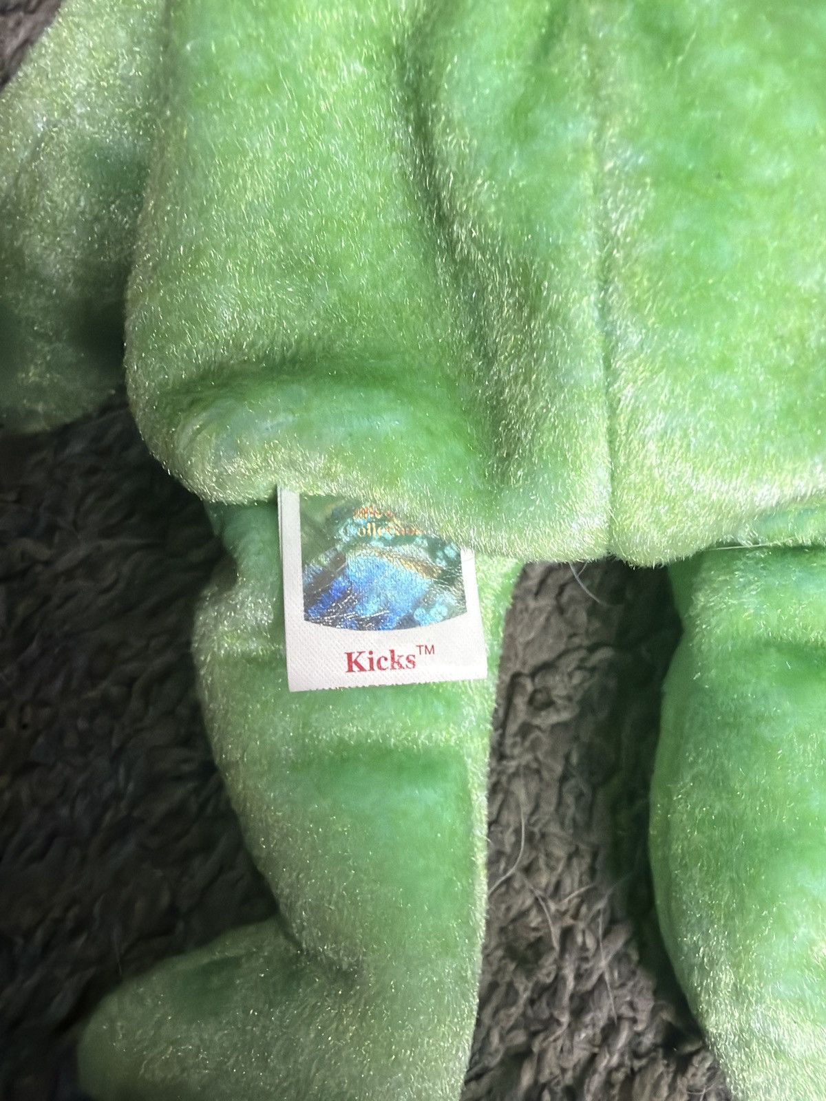 Vintage 1999 Ty Kicks Beanie Baby Size ONE SIZE - 6 Thumbnail