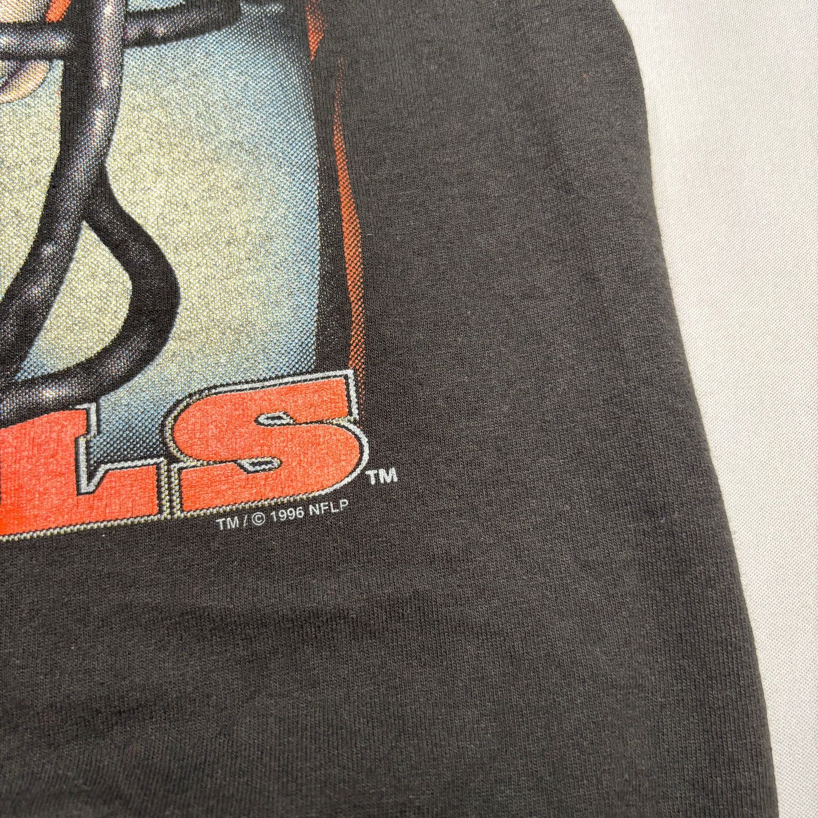 Vintage Vintage 90s Bengals Helmet Tee Shirt Men's Large Size US L / EU 52-54 / 3 - 6 Thumbnail