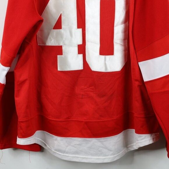 Reebok Vintage Reebok Zetterberg Detroit Red Wings Hockey Jersey Size US XXL / EU 58 / 5 - 16 Thumbnail