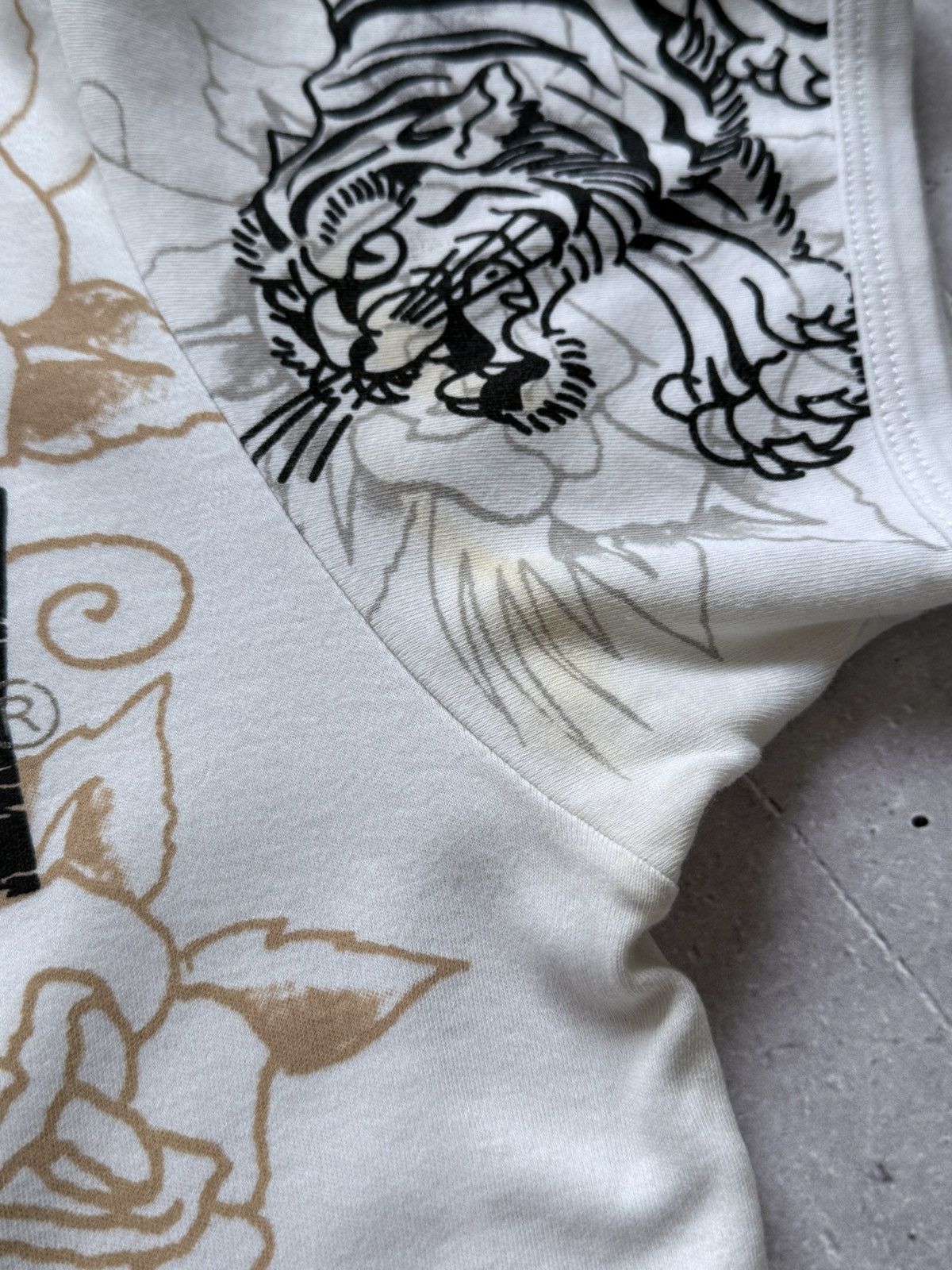Ed Hardy Vintage Y2K Ed Hardy Christian Audigier T-Shirt Size US L / EU 52-54 / 3 - 9 Thumbnail