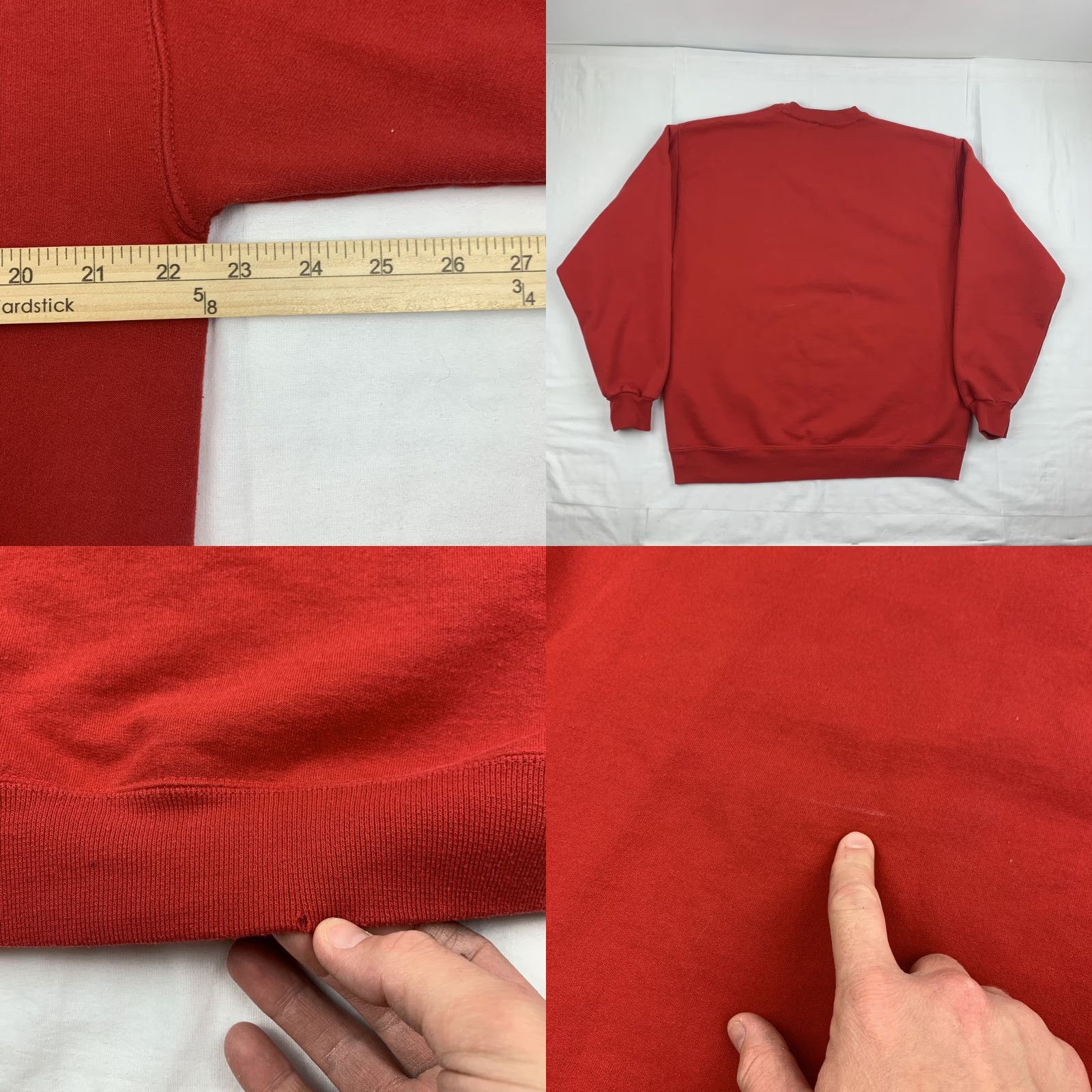 Vintage VINTAGE Freedom and Glory Eagle Sweatshirt Men Red USA Crewneck L Pullover Size US L / EU 52-54 / 3 - 8 Thumbnail
