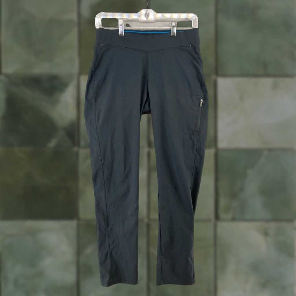 Vintage Columbia Womens Pants Small Black Omni-Shade Athletic Yoga Outdoor Size 28" / US 6 / IT 42 - 1 Thumbnail