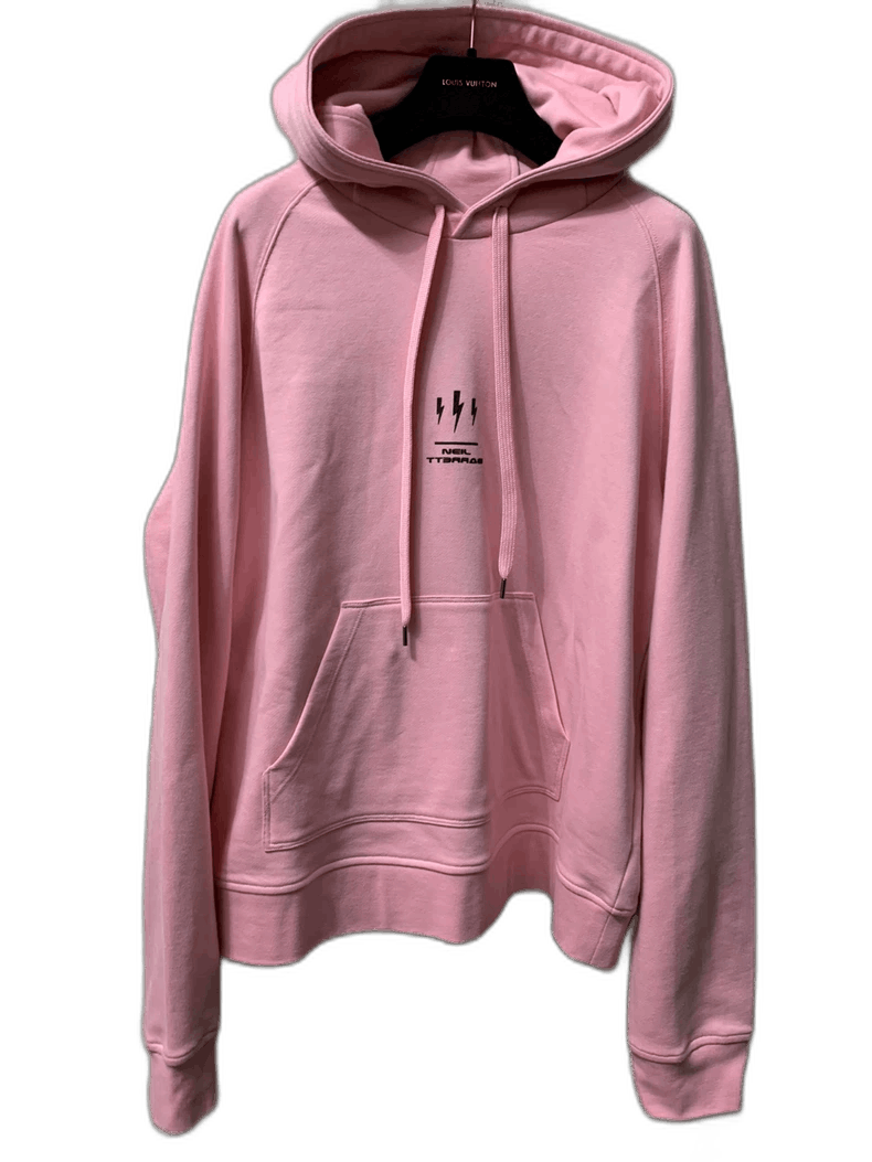 Neil Barrett Neil Barrett Men's Pink Hoodie Size US M / EU 48-50 / 2 - 1 Thumbnail