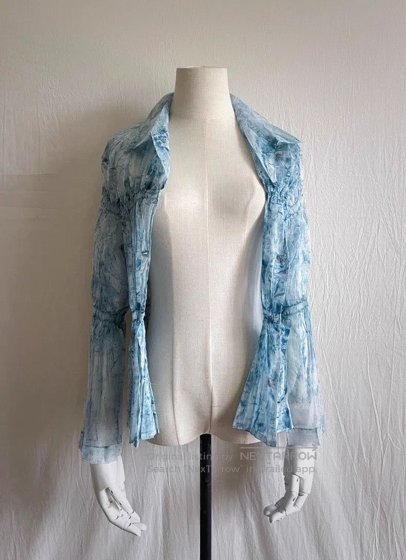 Issey Miyake Issey Miyake Ice Blue Coat Size M / US 6-8 / IT 42-44 - 4 Thumbnail