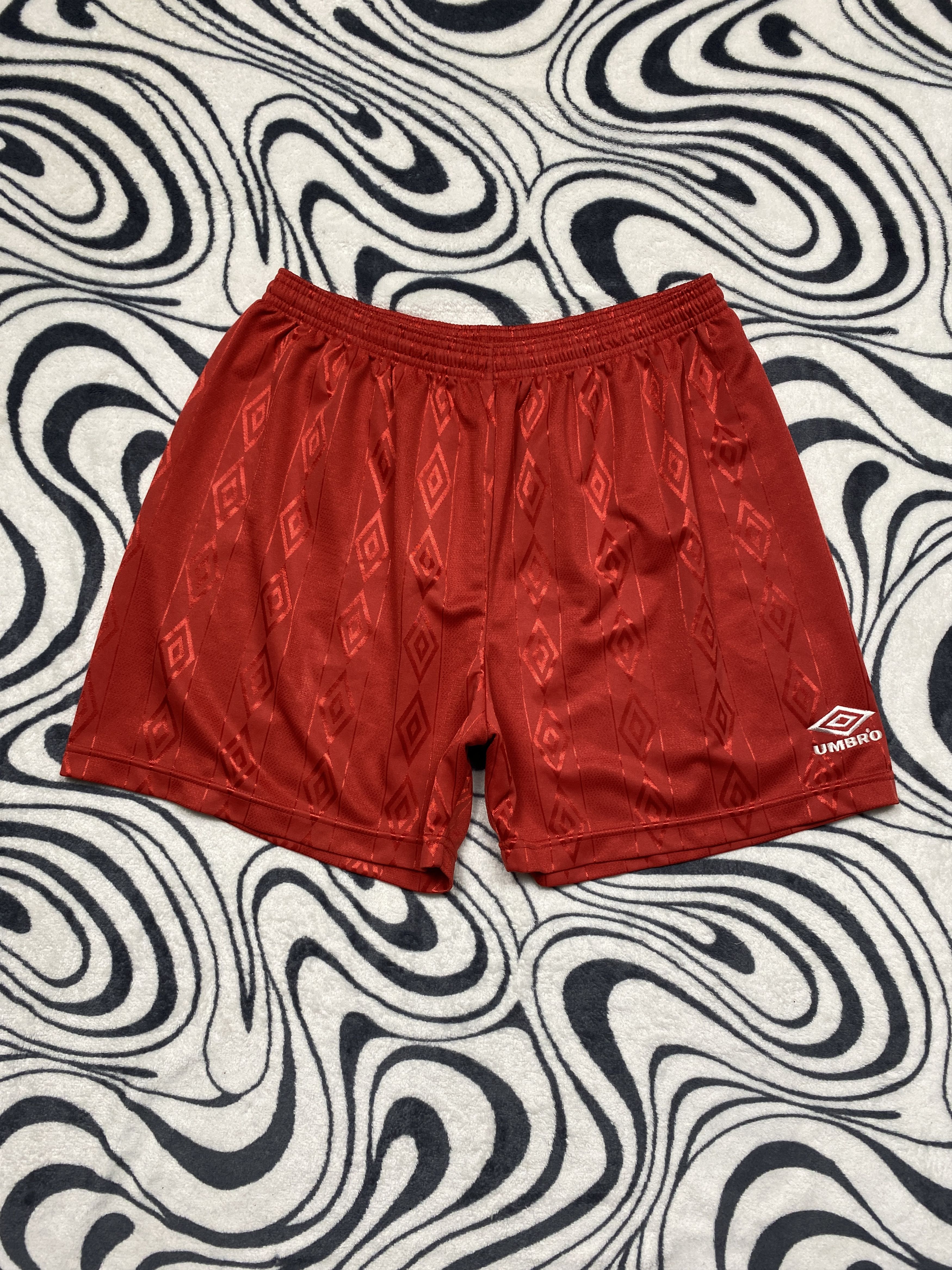 Umbro × Vintage Umbro Vintage Mens Monogram Shorts Size US 36 / EU 52 - 1 Thumbnail