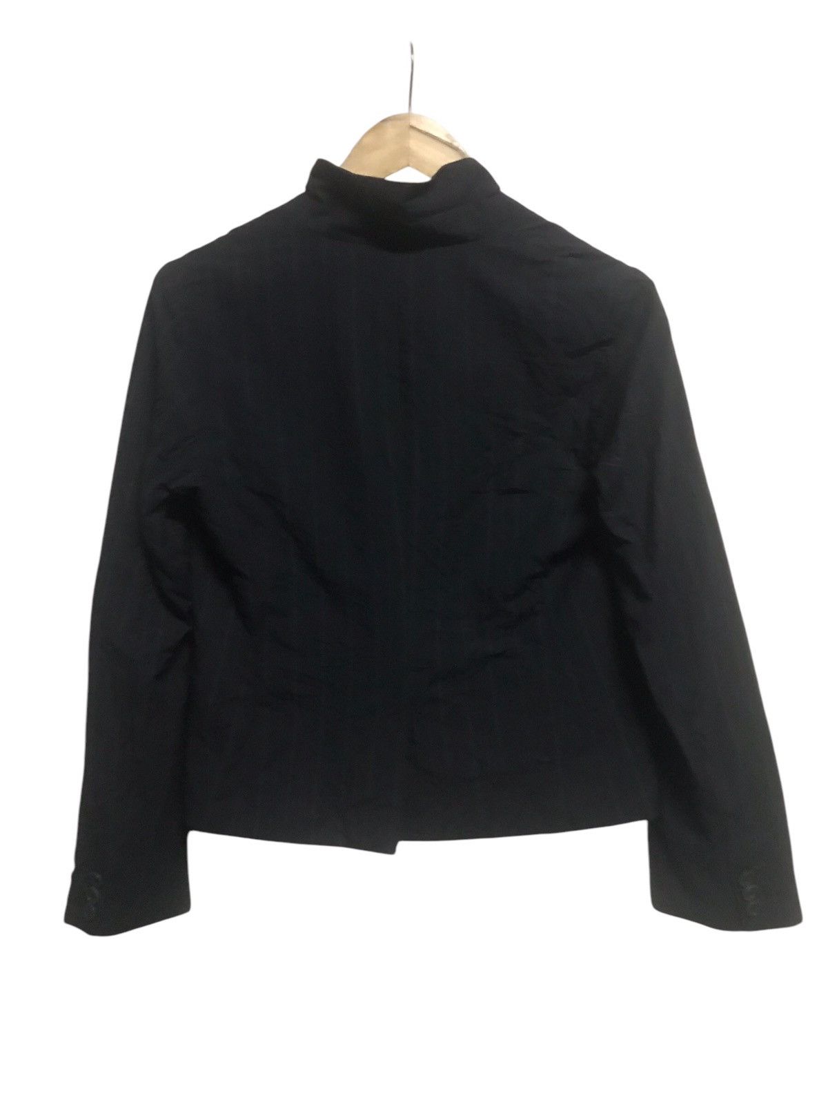 Margaret Howell Margaret Howell Black Striped Crop Blazer Style Size M / US 6-8 / IT 42-44 - 2 Thumbnail