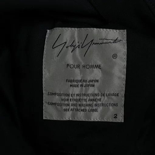 Yohji Yamamoto POUR HOMME 19ss 5B Chinese shirt jacket HH-J56-046 Size US M / EU 48-50 / 2 - 3 Thumbnail