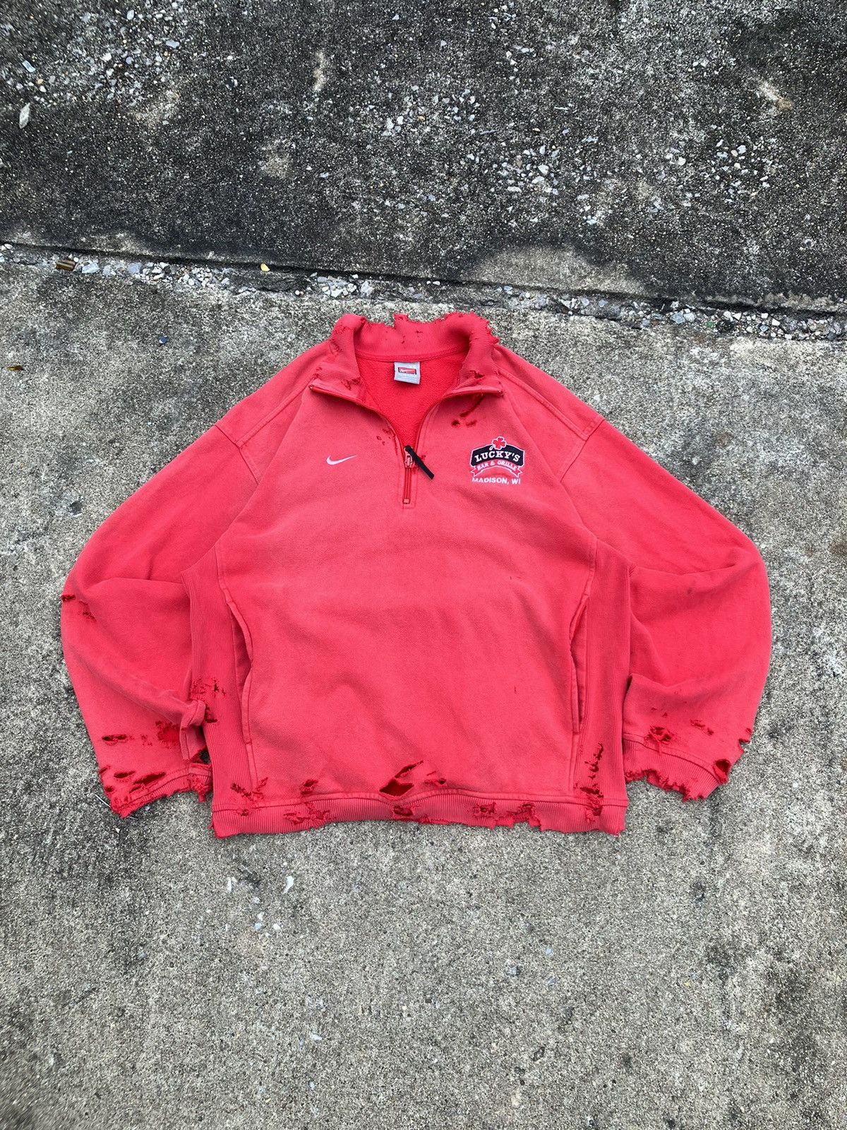 Nike × Vintage Vintage Nike Team Sweater Size US M / EU 48-50 / 2 - 1 Thumbnail