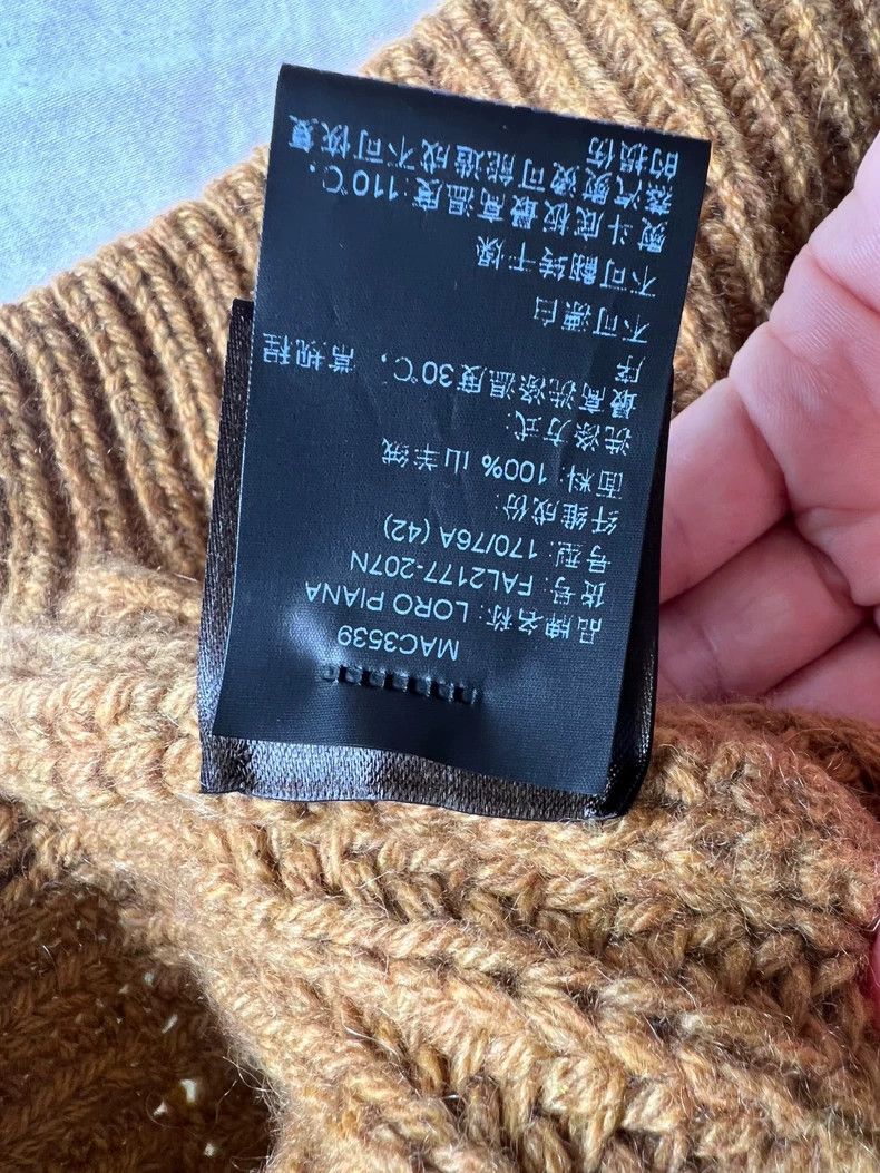 Loro Piana LORO PIANA Sheep's fleece sweater Size M / US 6-8 / IT 42-44 - 5 Thumbnail
