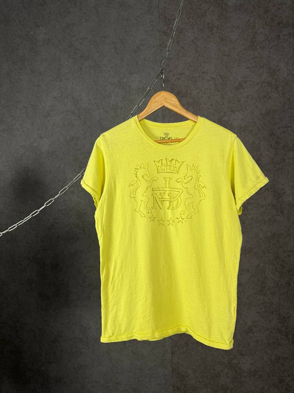 Diesel Diesel vintage center logo tee Size US S / EU 44-46 / 1 - 1 Thumbnail